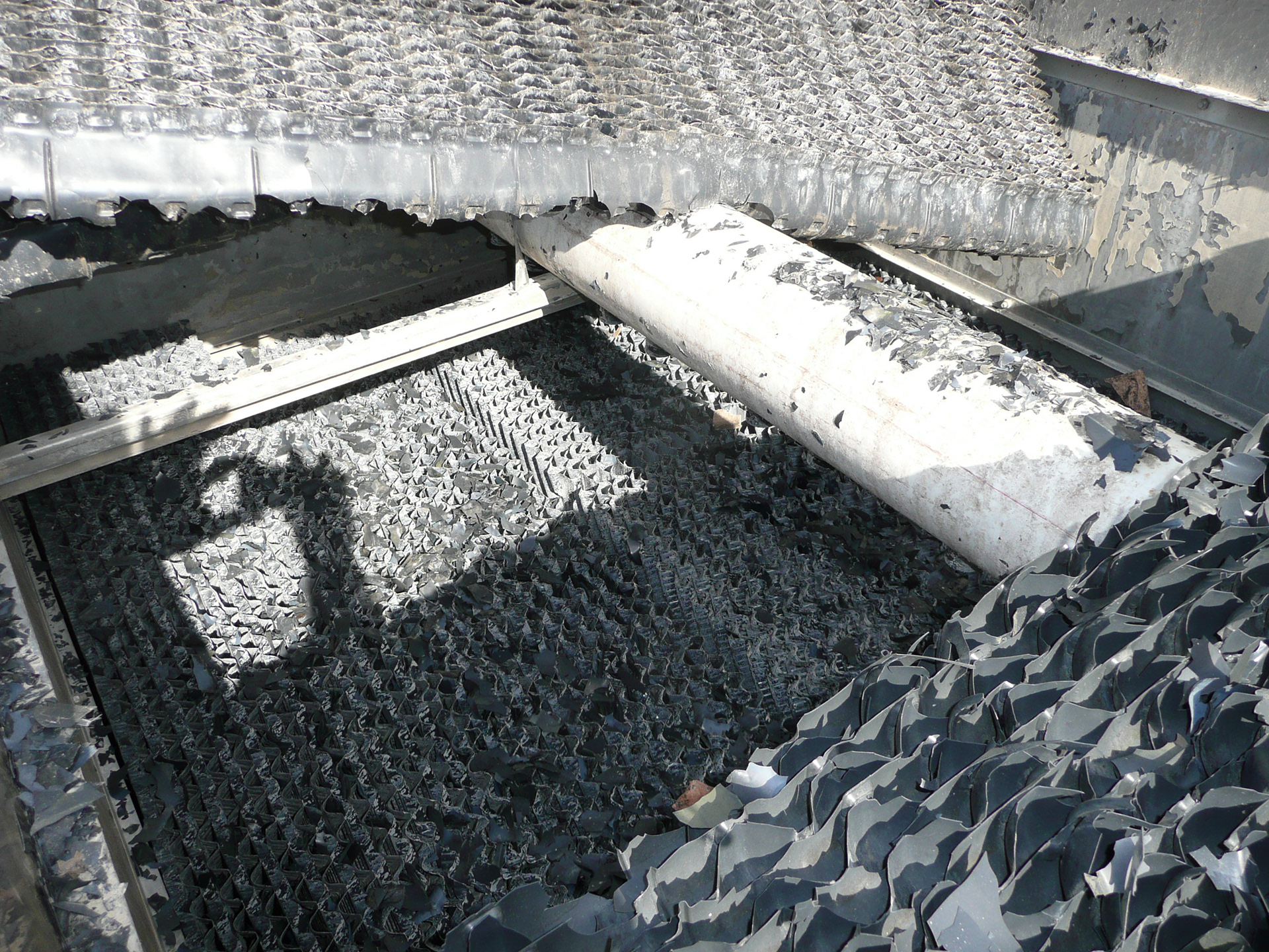 Remplacement packing et séparateurs de gouttes TAR