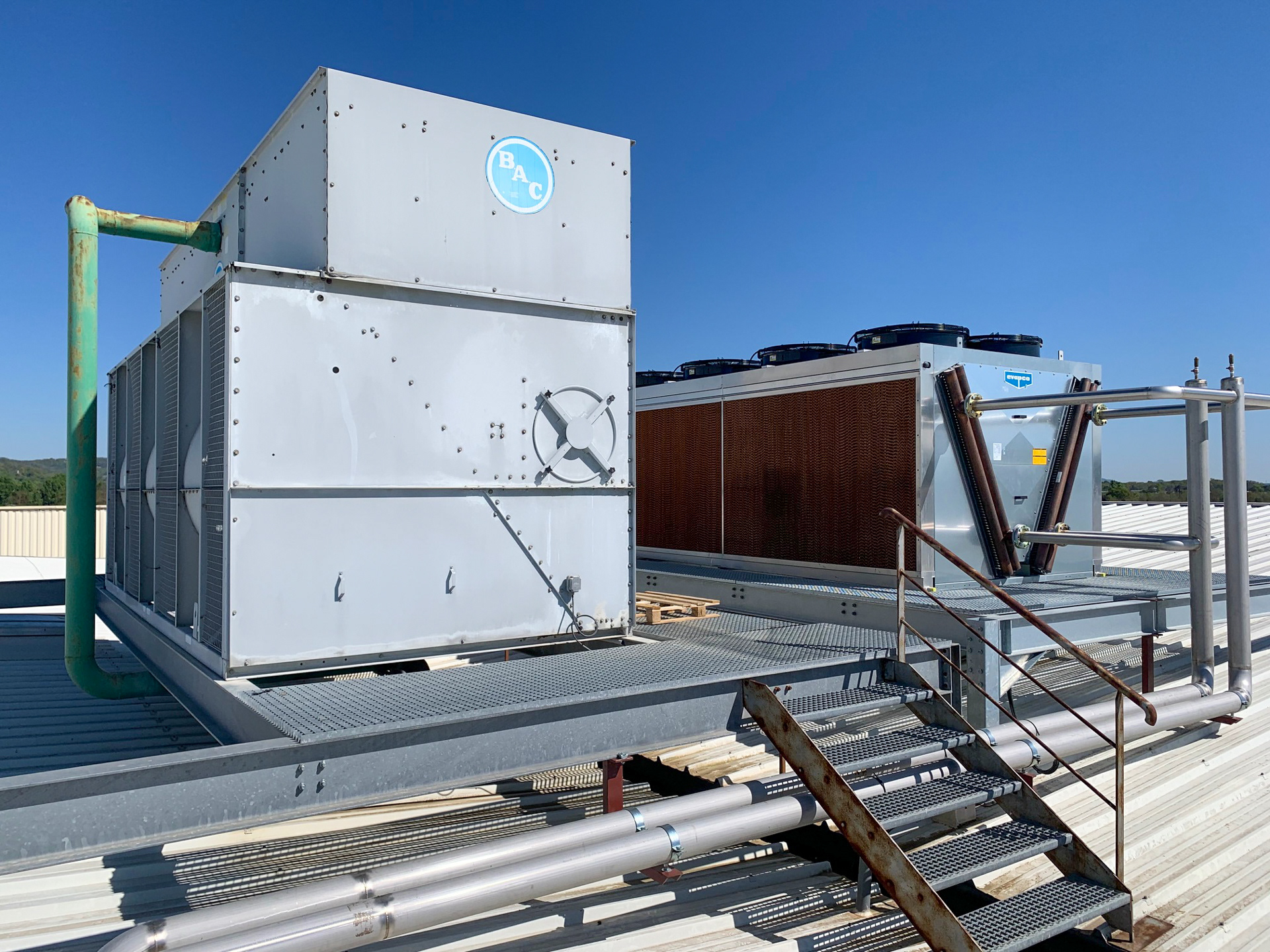 Aéroréfrigérant adiabatique Flexpad Evapco - Station fruitière 47