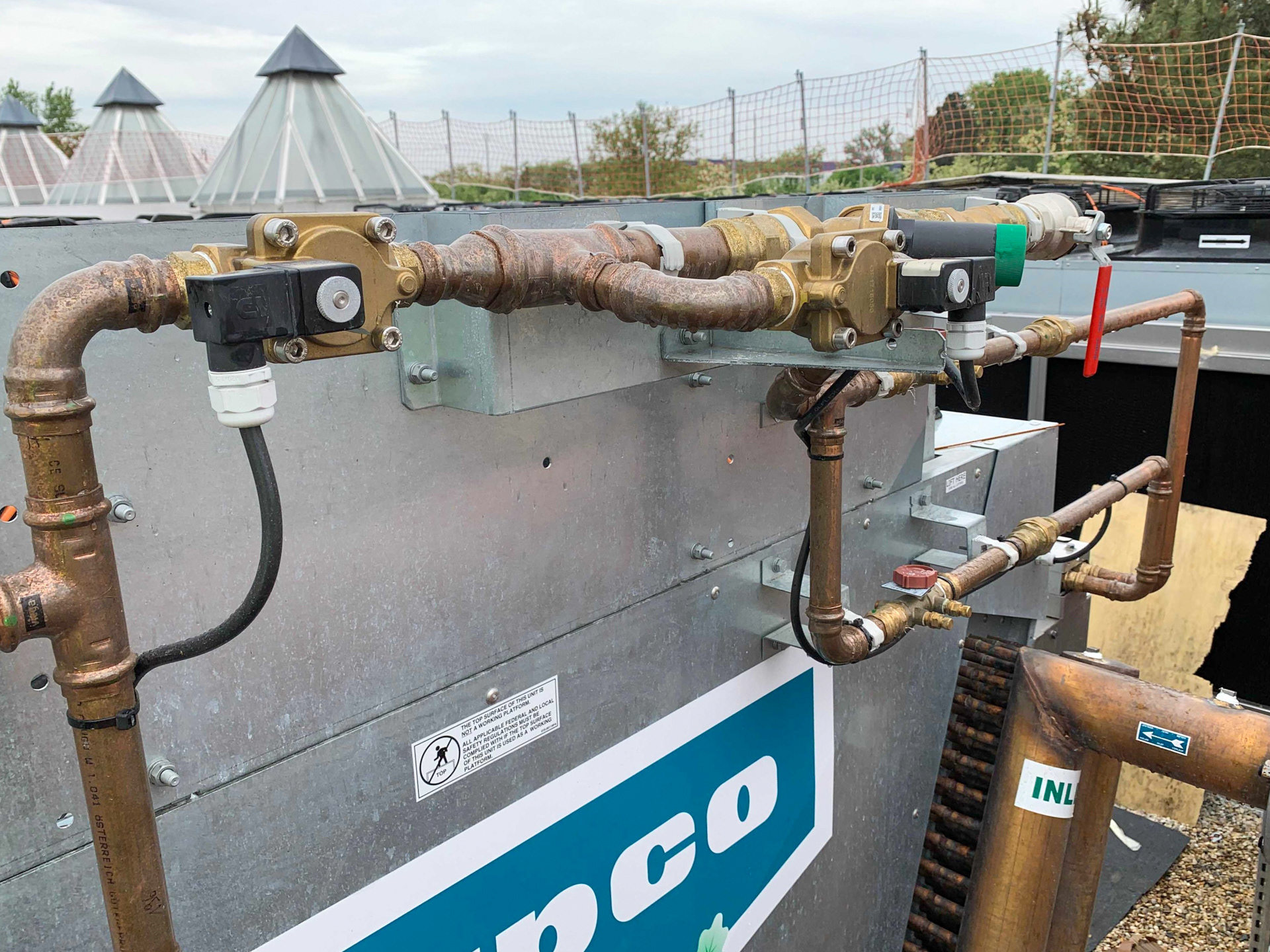 Aéroréfrigérant adiabatique eco-Air Evapco - ACC Bruges