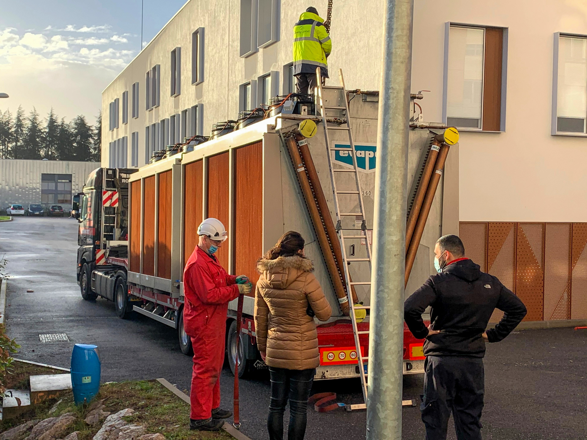 Aéroréfrigérant adiabatique eco-Air Evapco - Hopital Agen