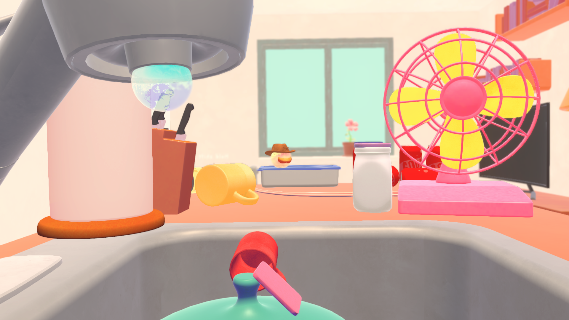 Screenshot from the final build of Be Water.
