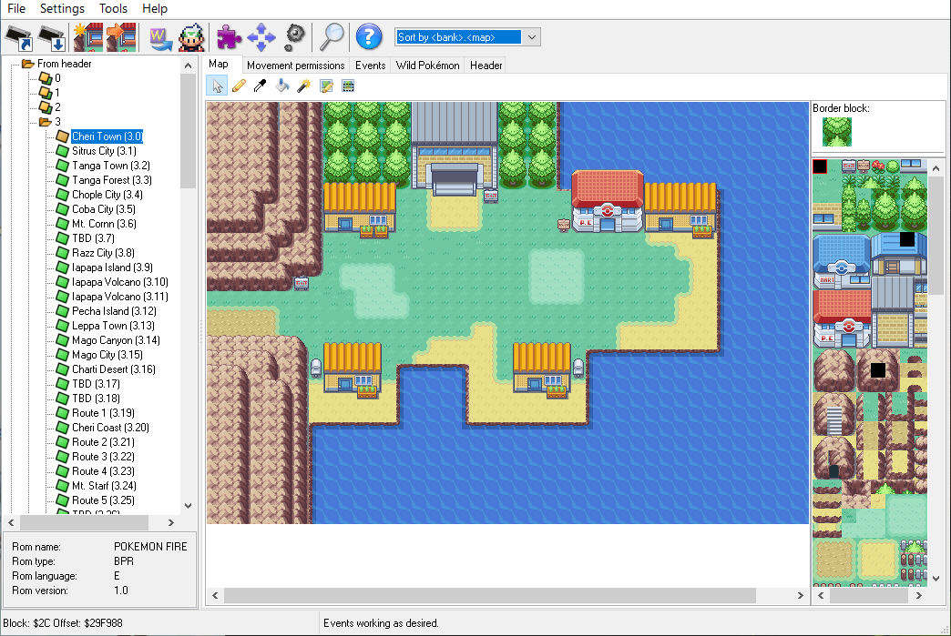 The Map tab, where the magic happens.
