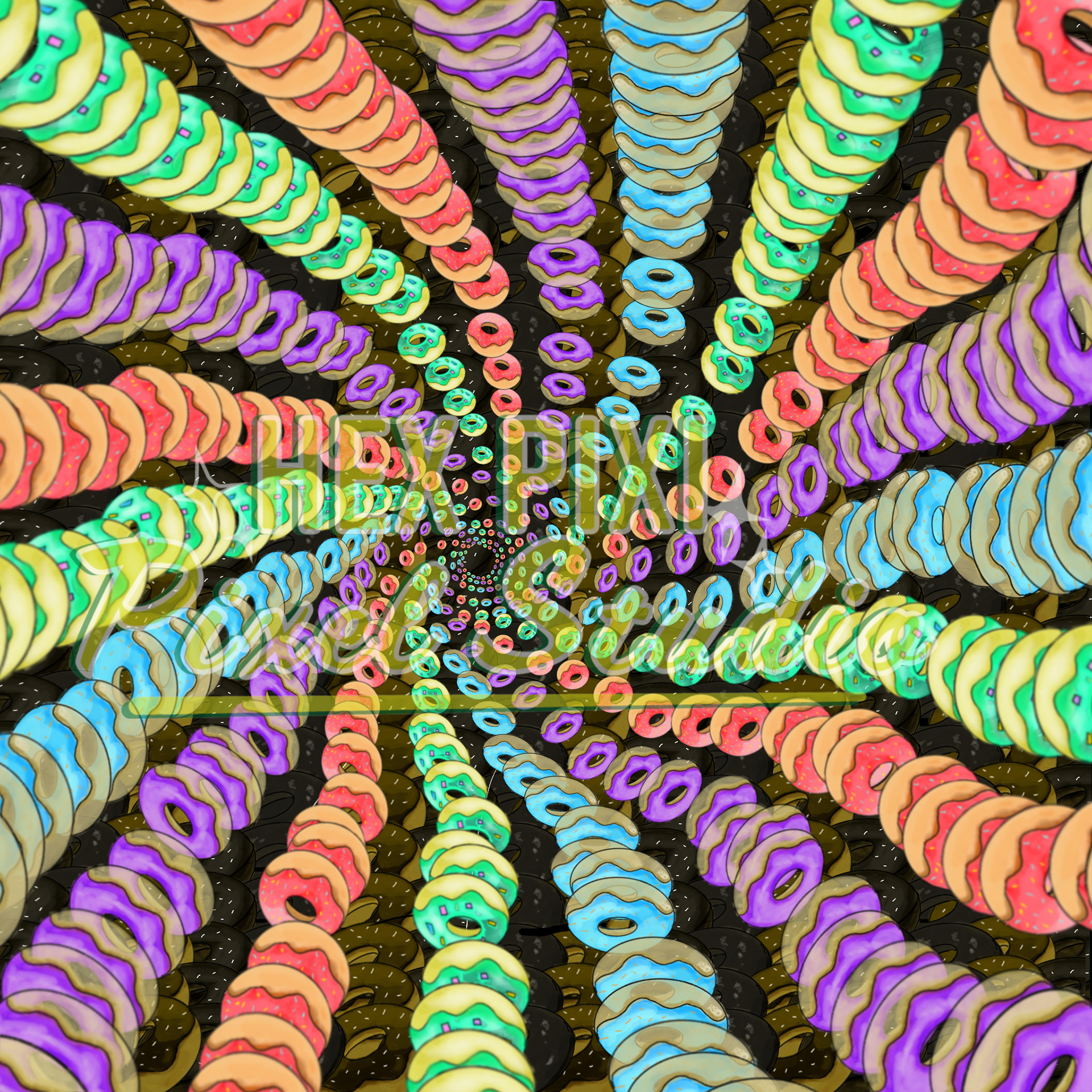 "Donut Hole", Bitmap, 2018