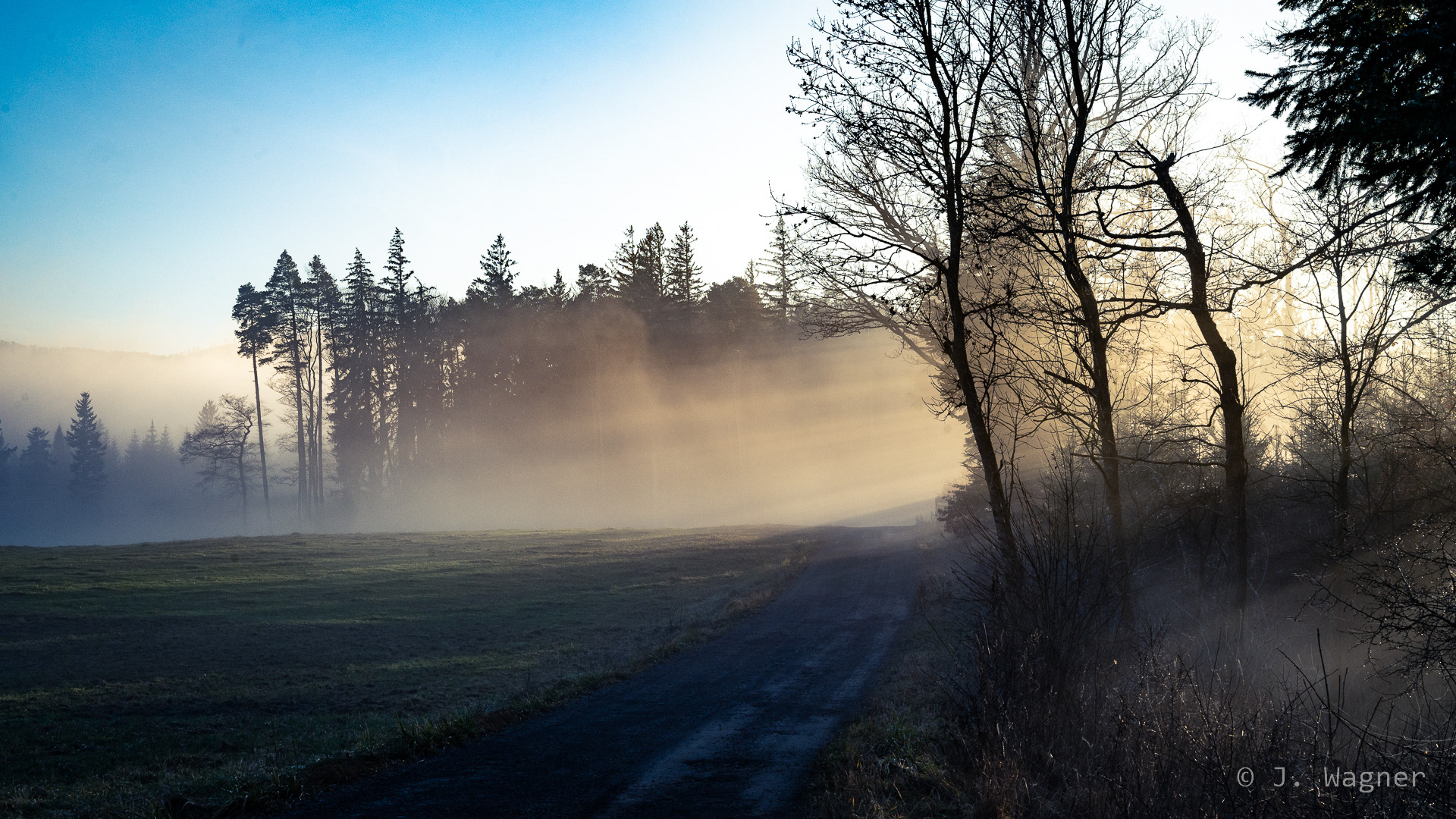 Durchbruch der Sonne