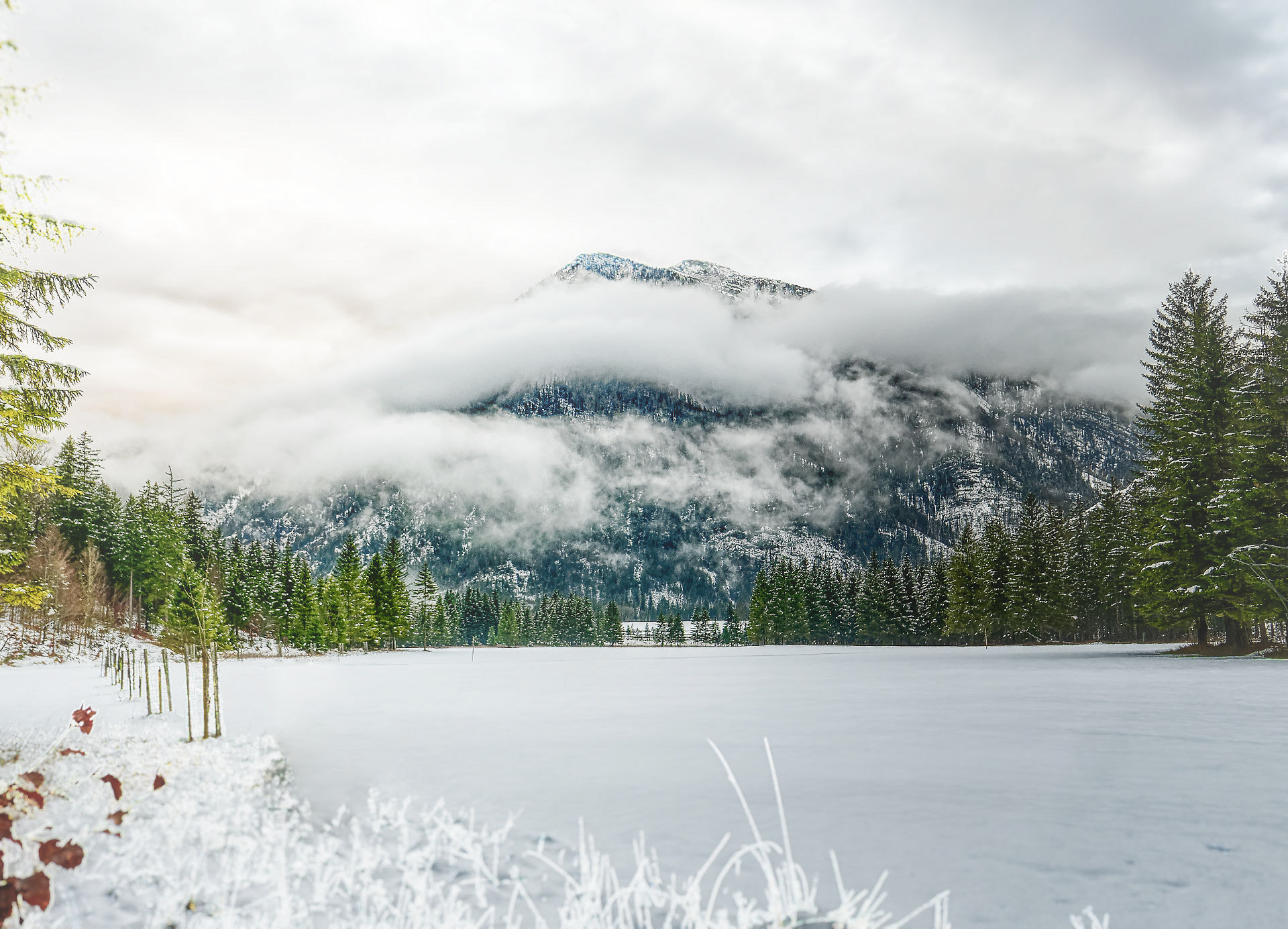 Winter in der Steiermark