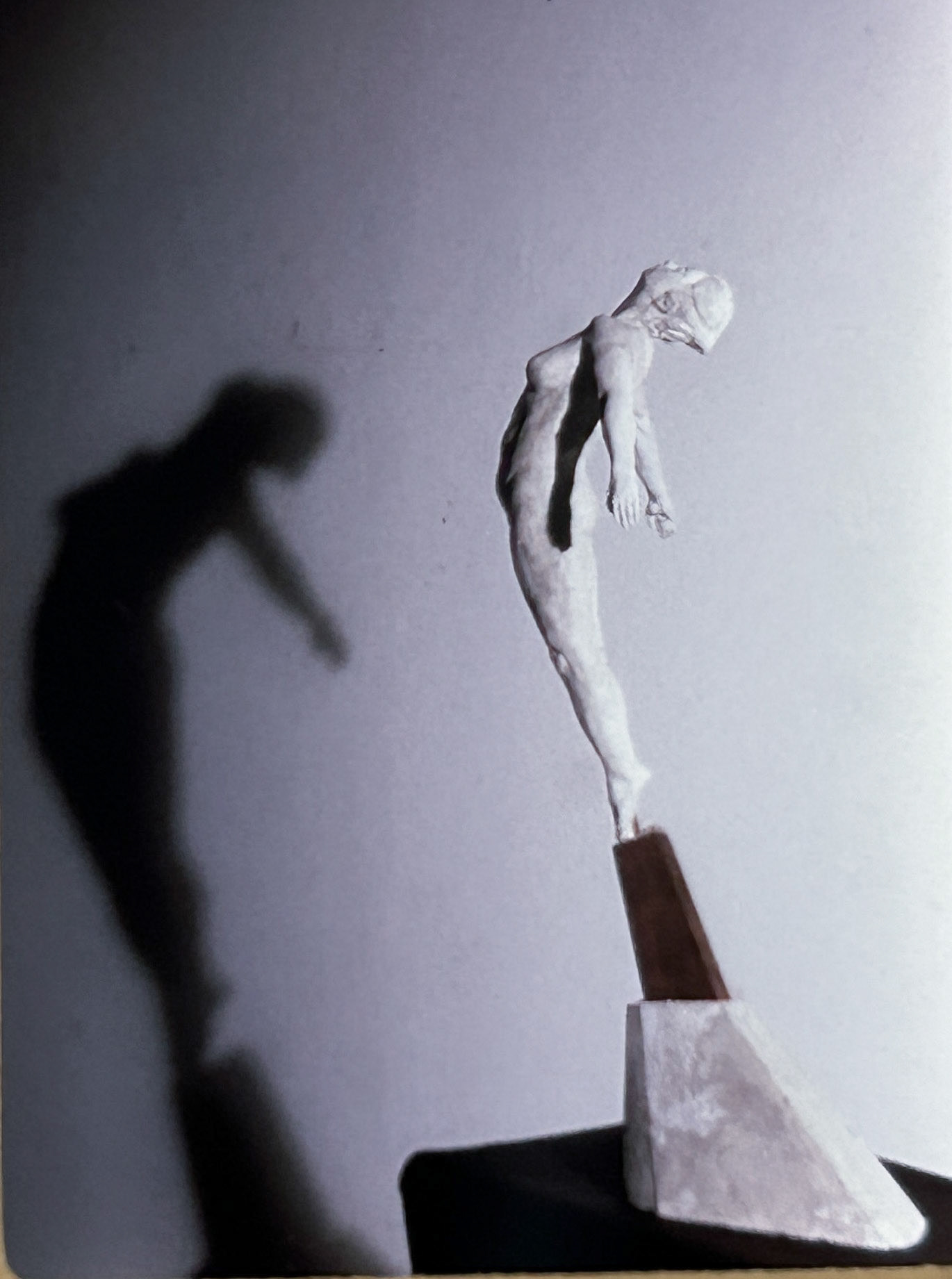 Untitled, Ultracal 30 Gypsum and steel