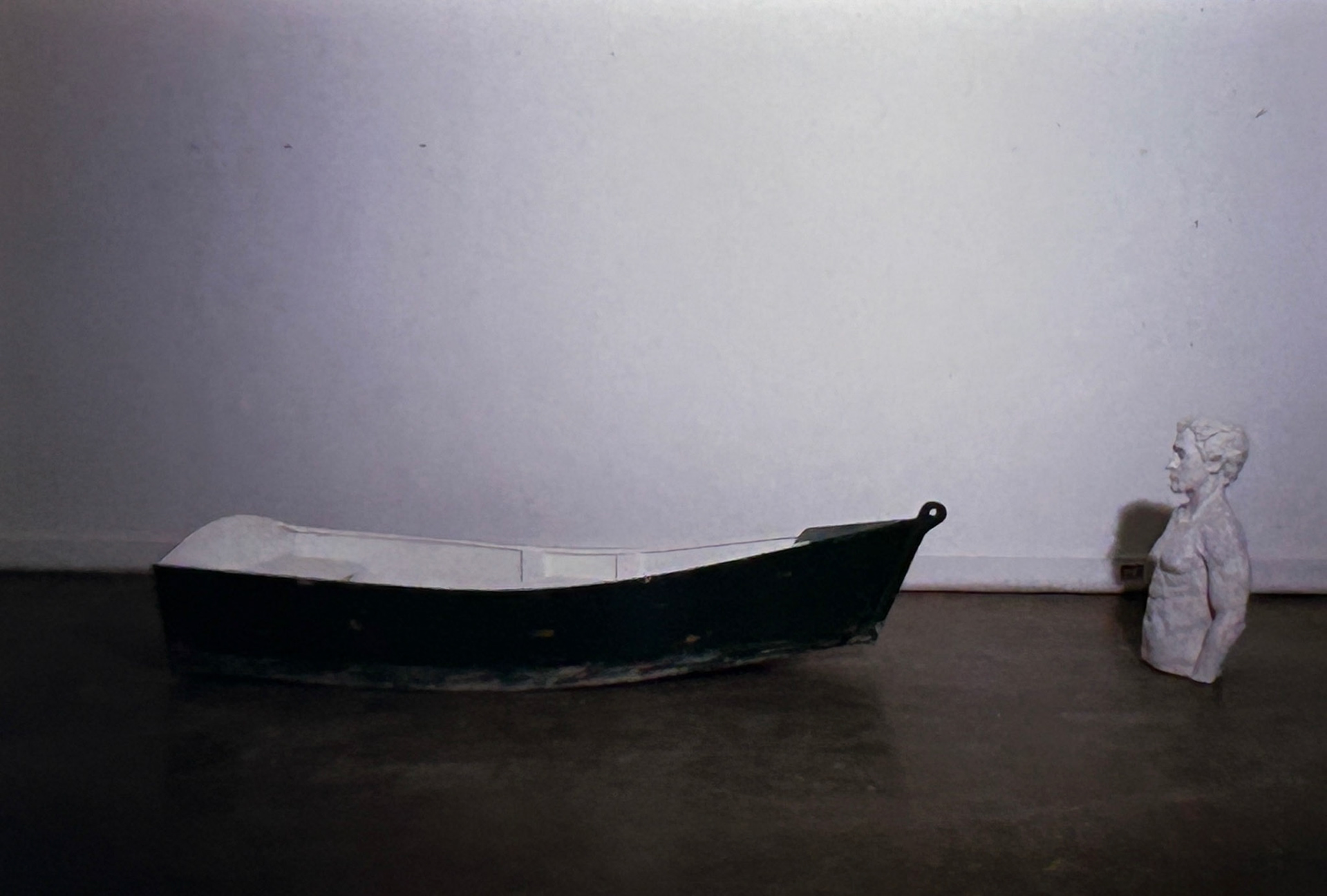 untitled, 2000 CHICAGO ART OPEN, Ultracal 30 Gypsum and wood