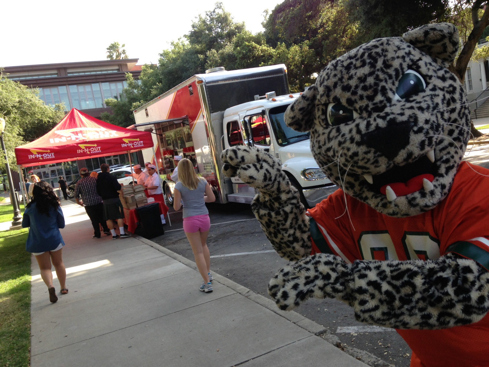 University of La Verne, Leo at student event 2013