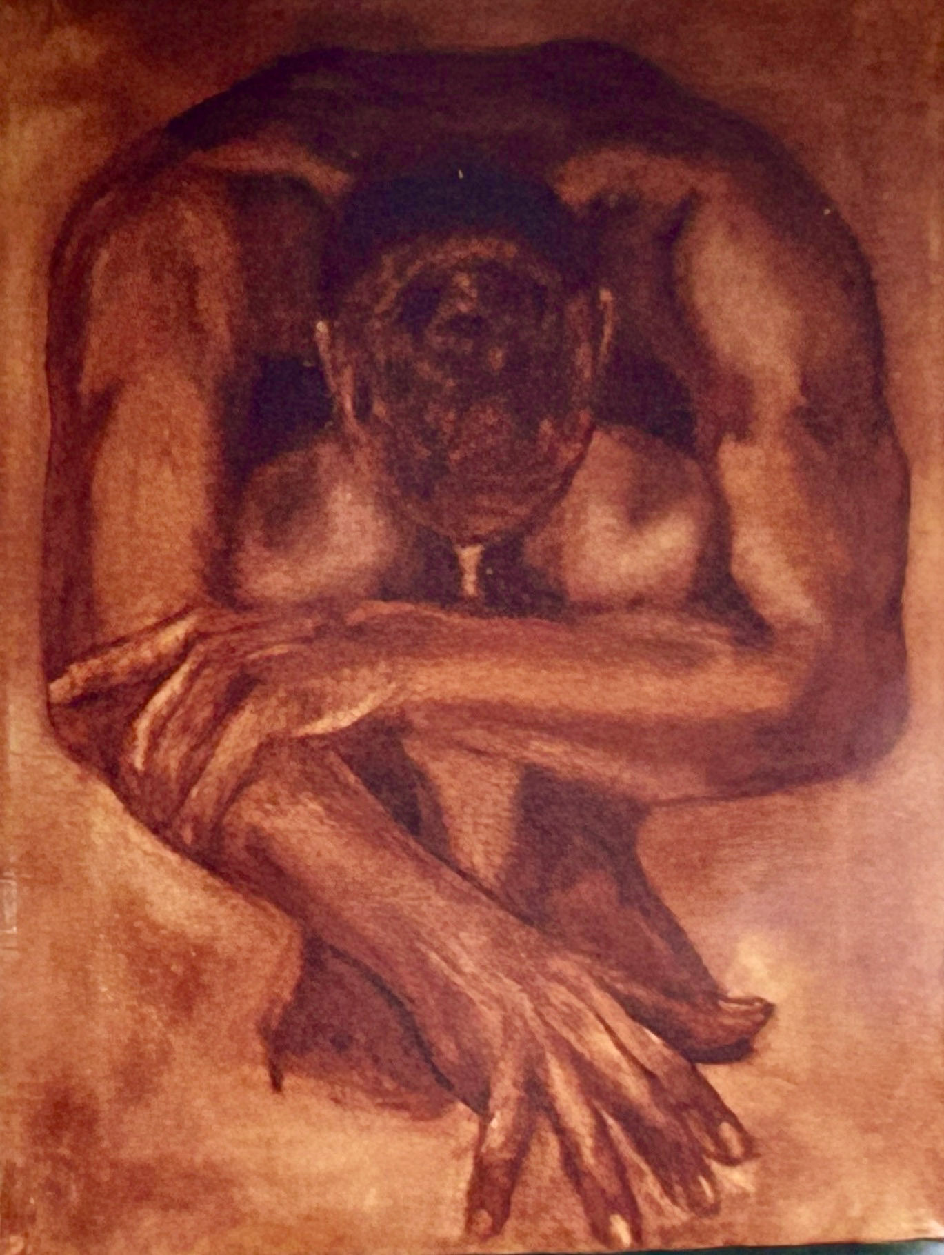 Under Painting, oil and canvas, 1996