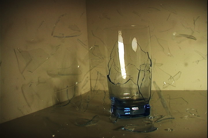 ILLUSION OF EXPERIENCE: glass, Solid ink print
