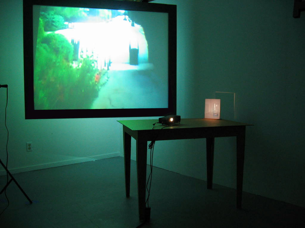 pick-up Installation in studio. Georg Burwck 2005