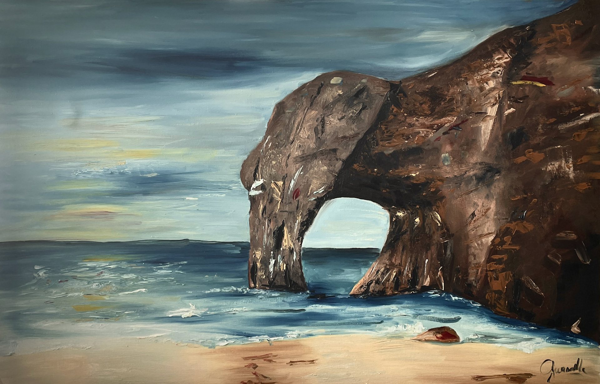 Trou du souffleur ° 92cmx60cm