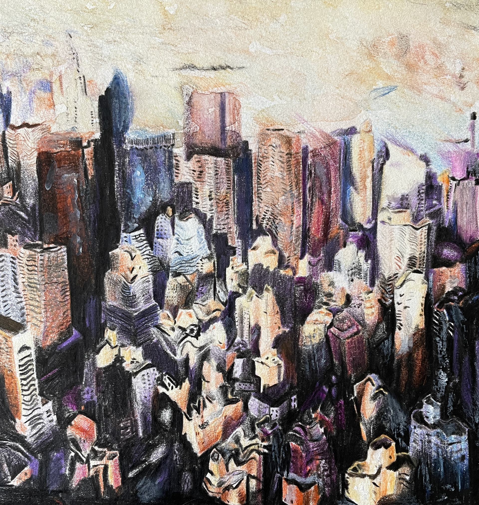 Coulé ° 15,5cmx16cm