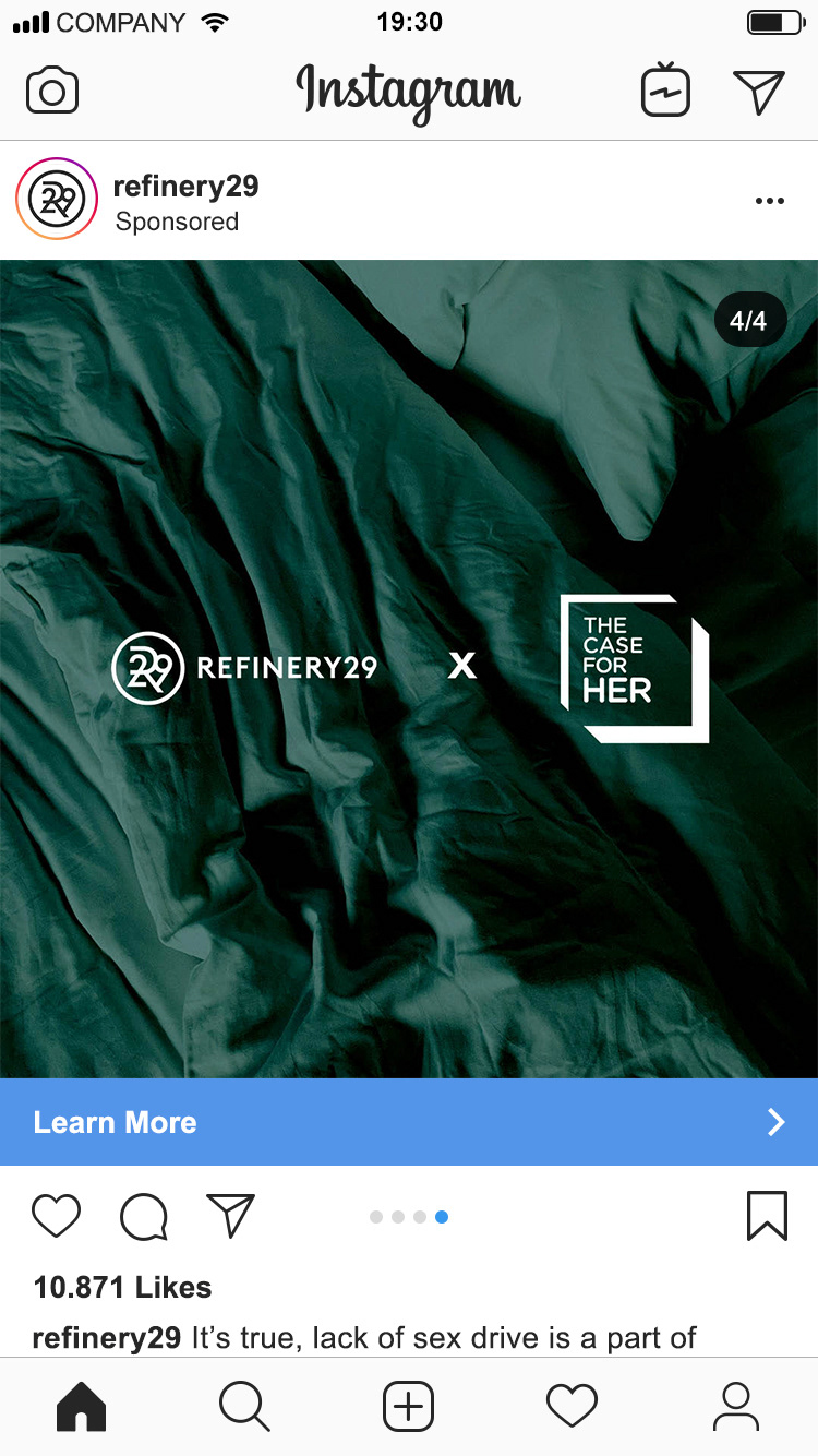 Instagram Advertisement