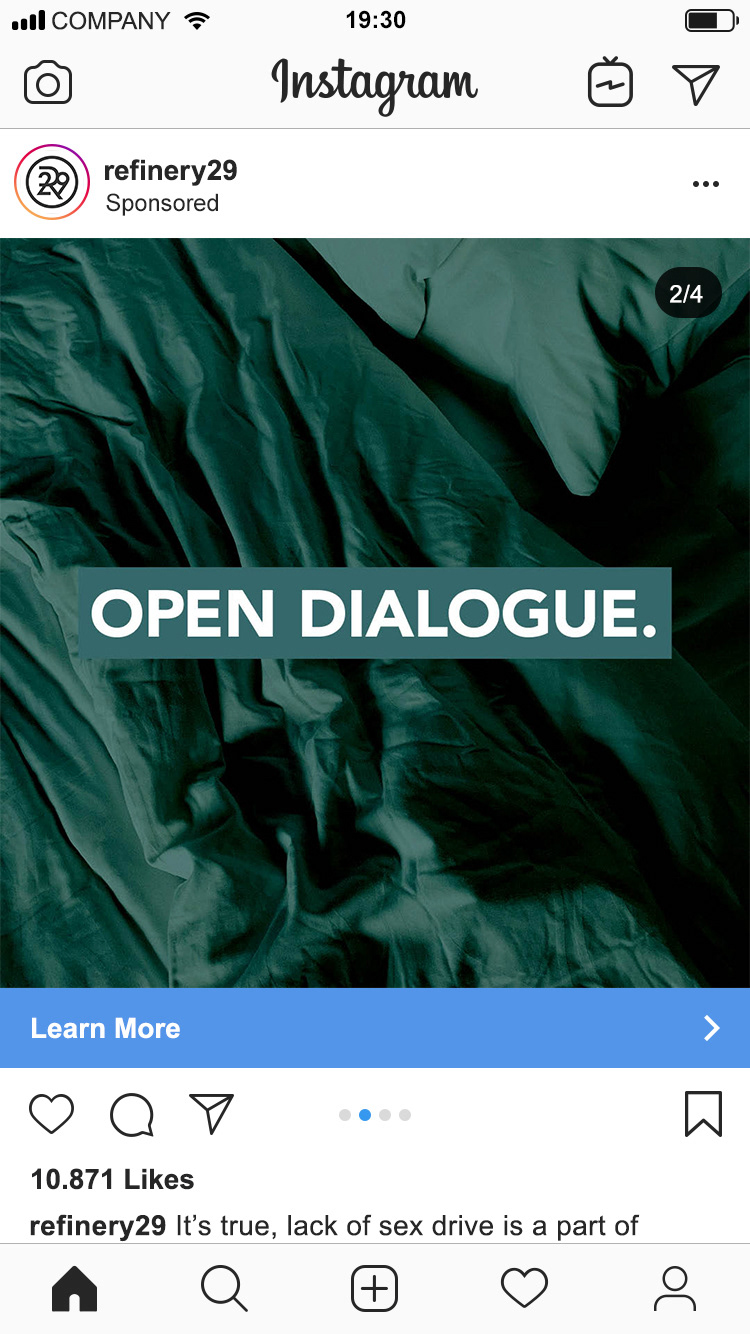 Instagram Advertisement