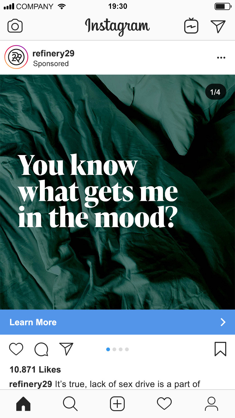 Instagram Advertisement