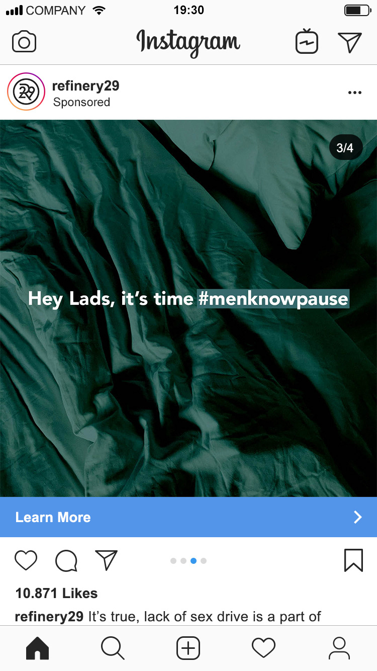Instagram Advertisement
