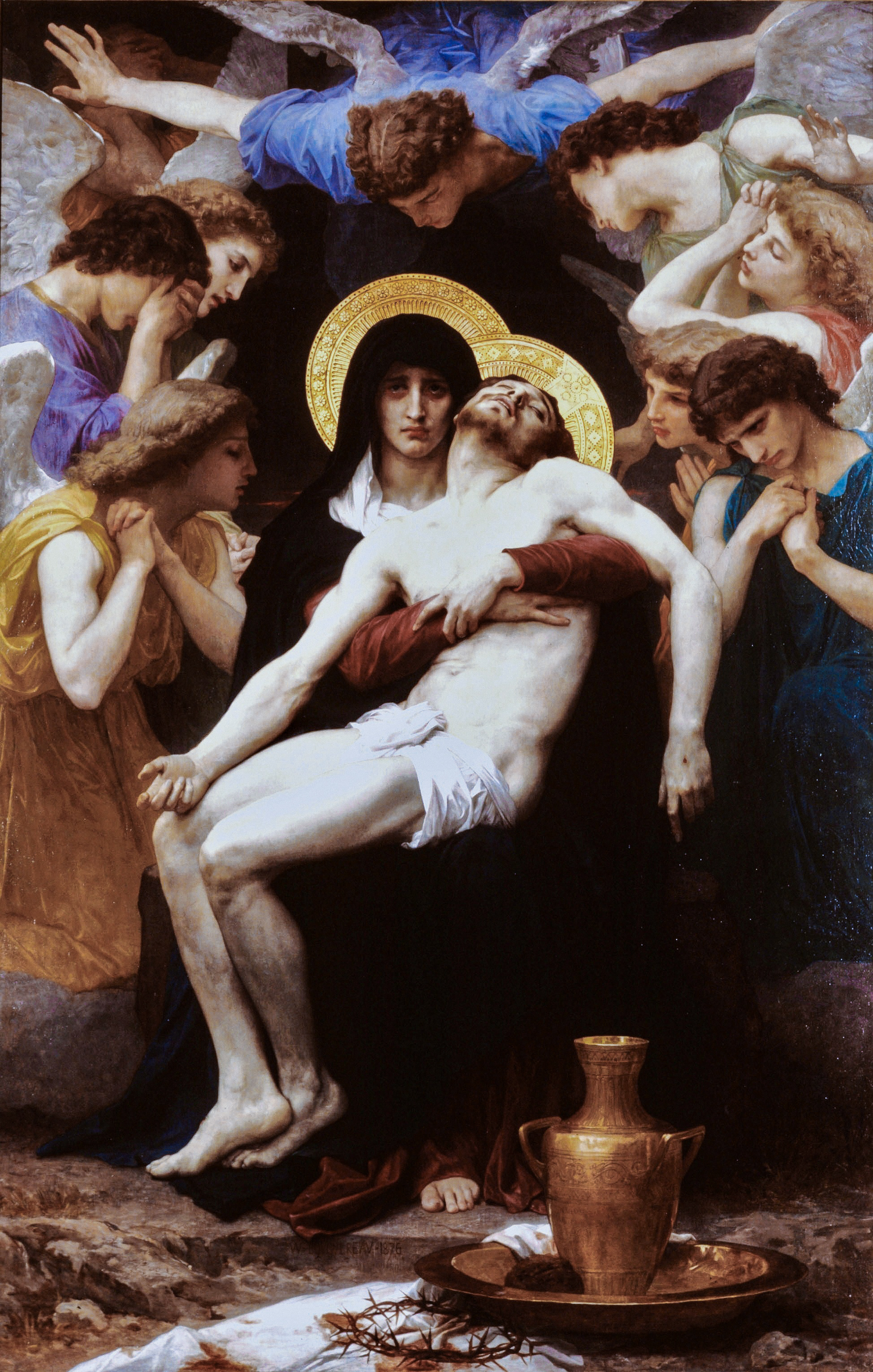 Pieta by William Adolphe Bouguereau