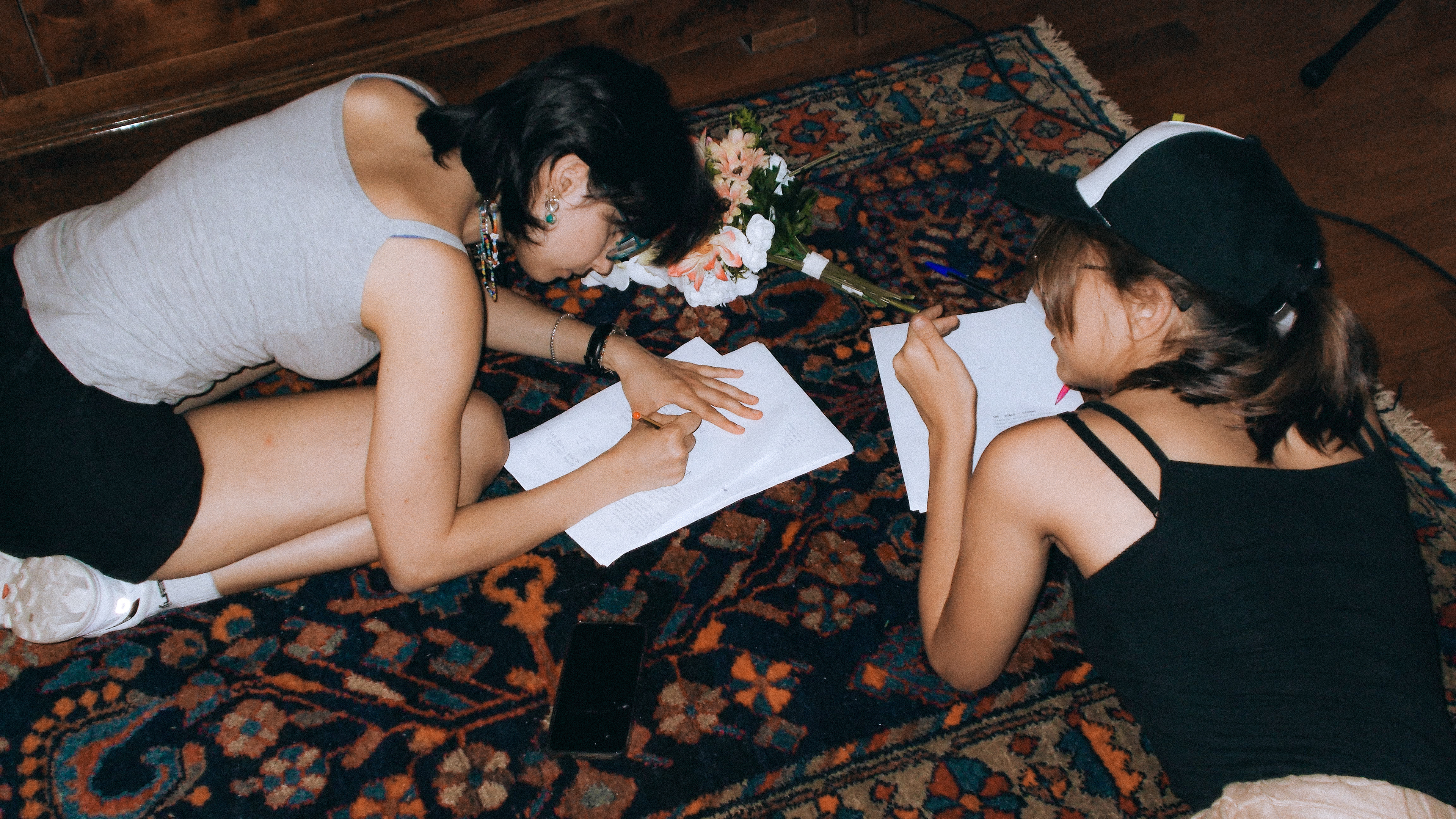 Revising script and scenes