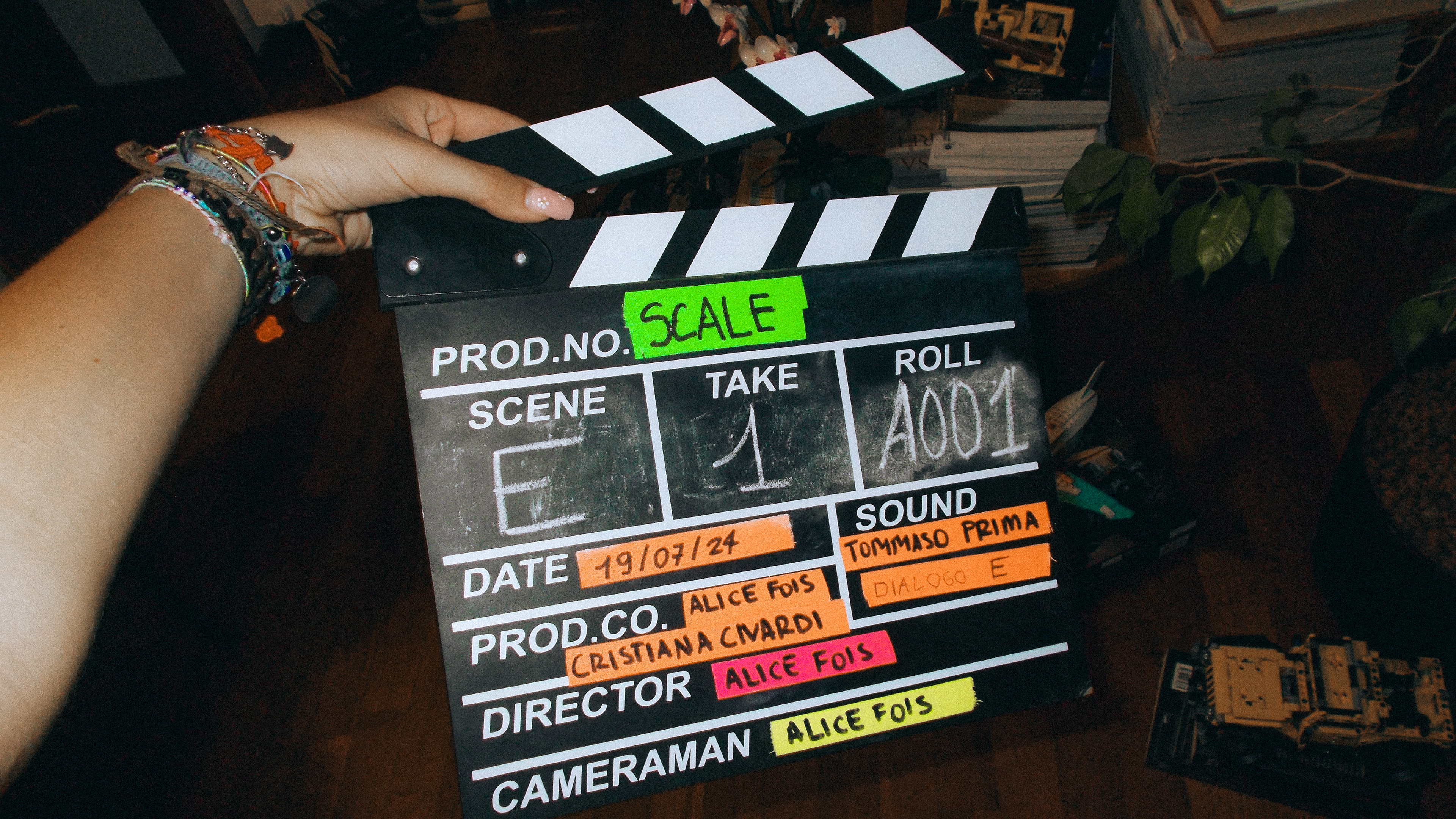 1AD on set