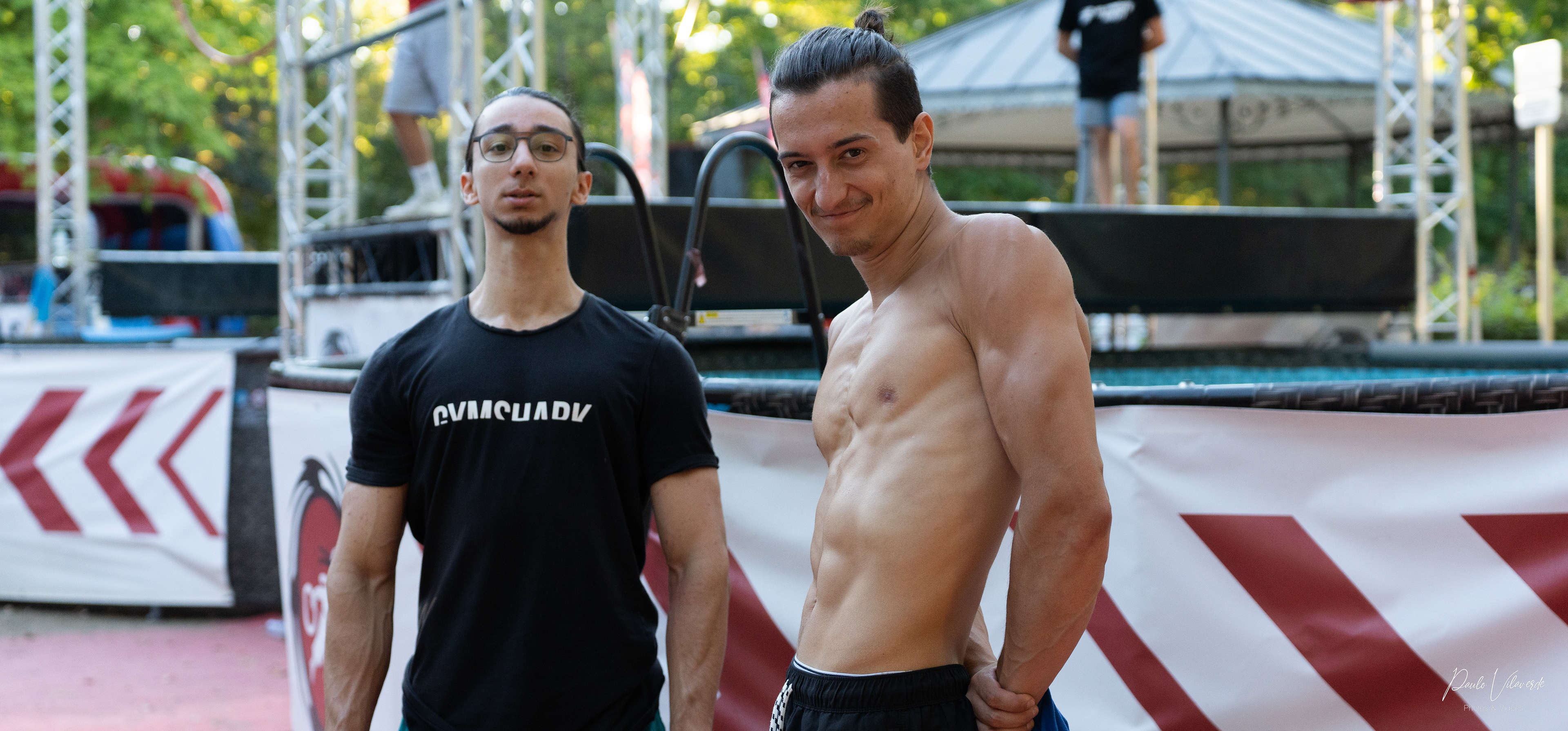 Ultimate Ninja, avec Athlètes de Ninja Warrior.