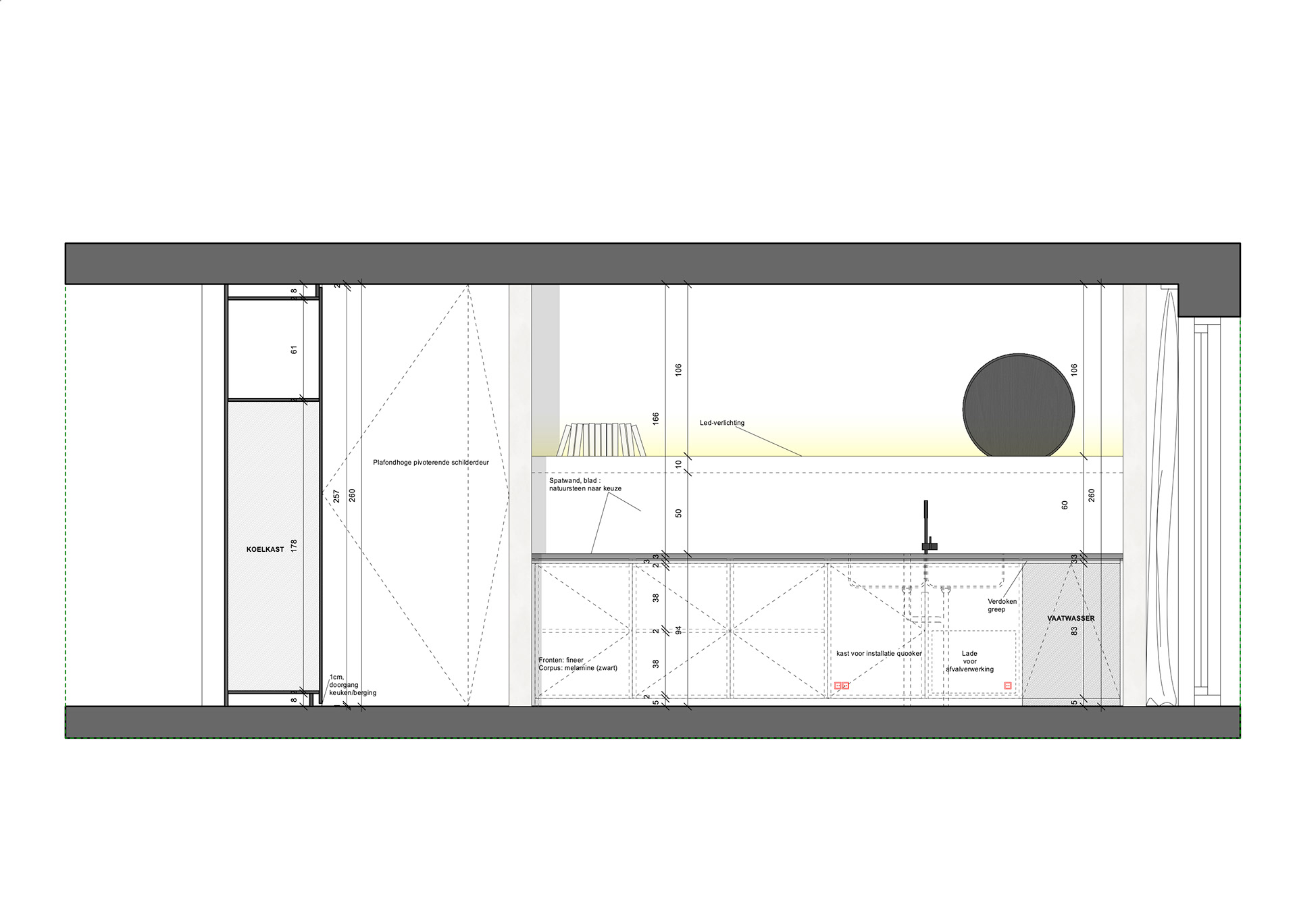 AANZICHT KEUKEN ( TECHNISCH)