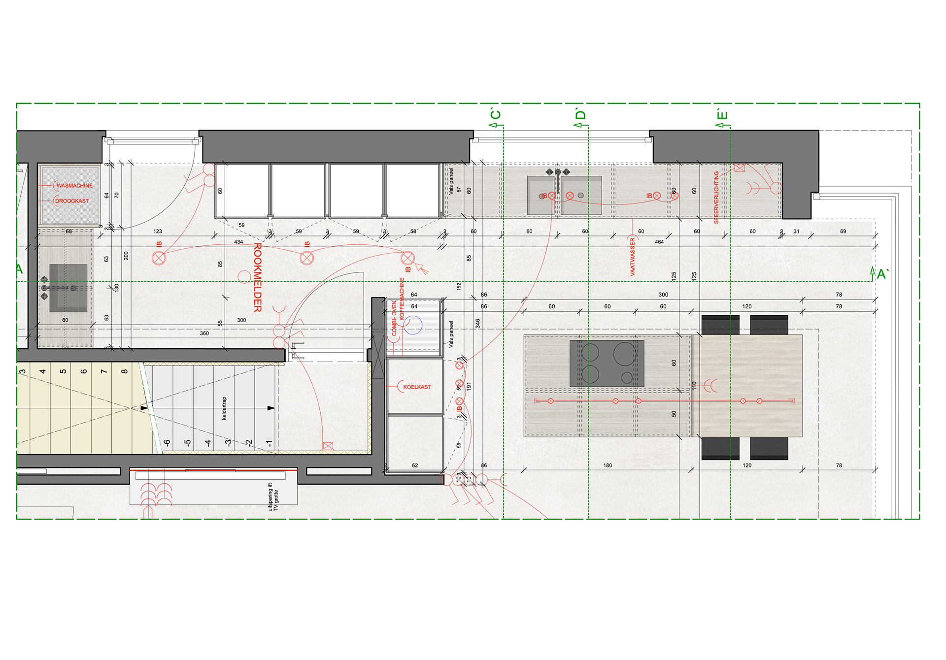 PLAN VAN KEUKEN & BERGING