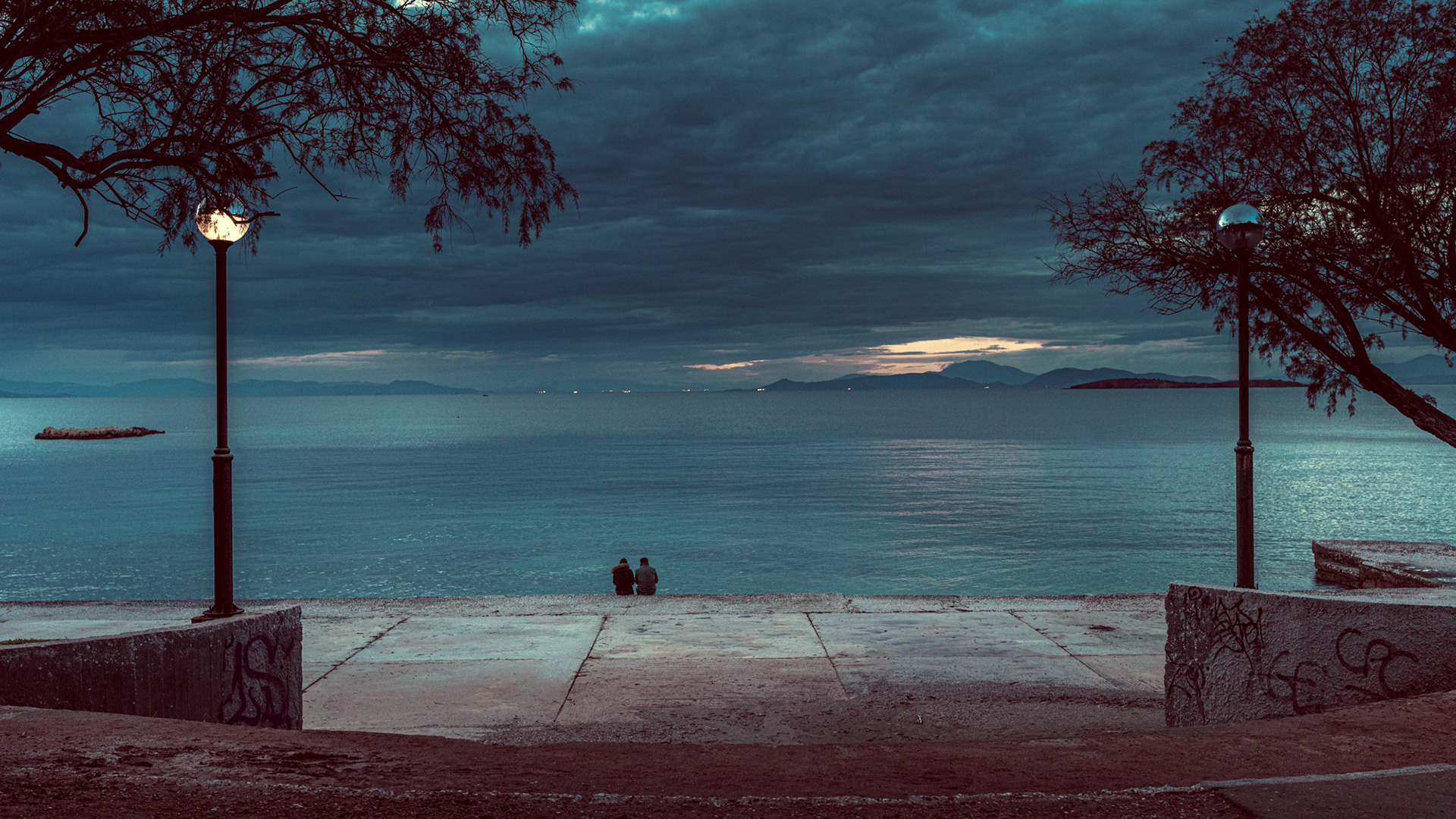 Kavouri at Sunset