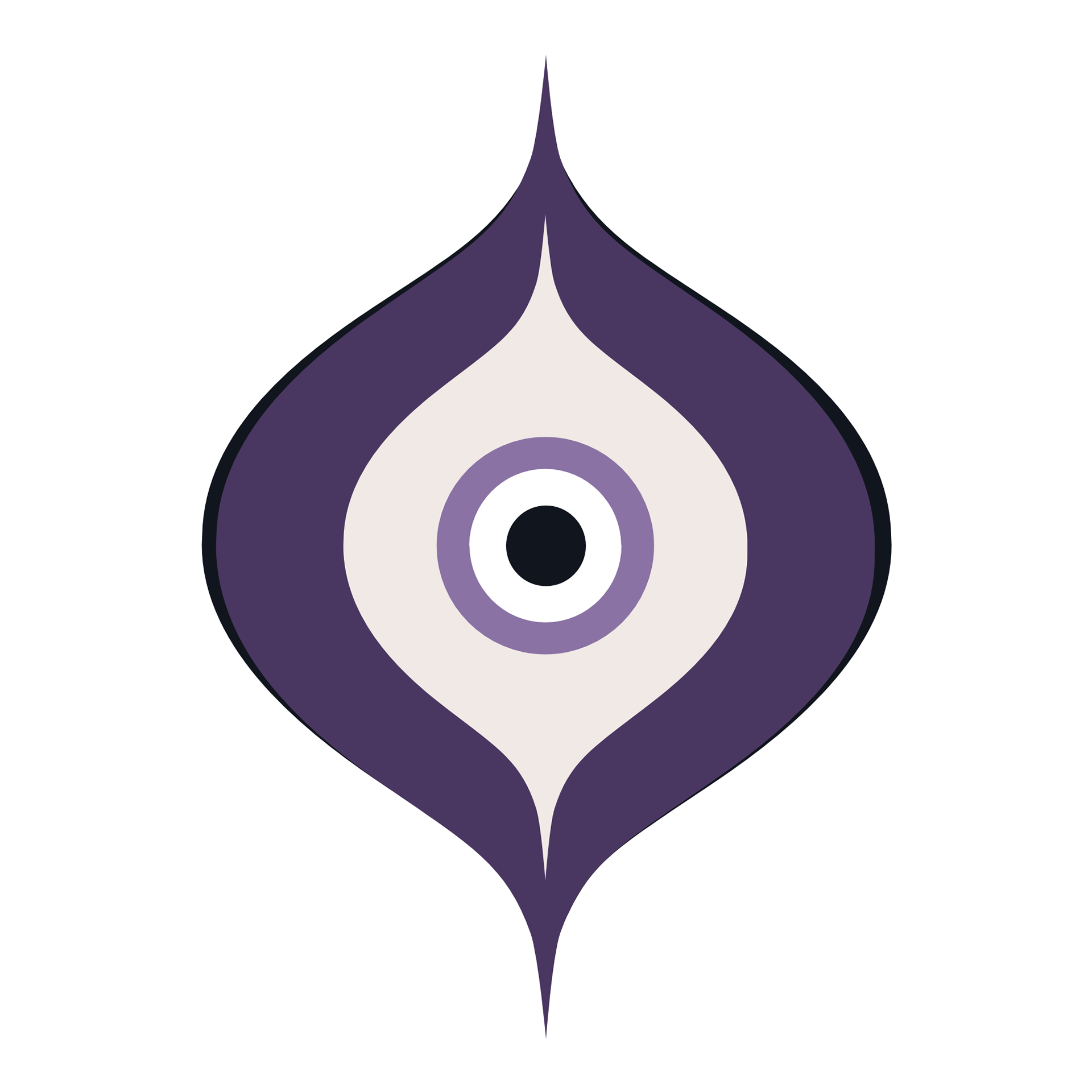 Mati Teardrop Purple