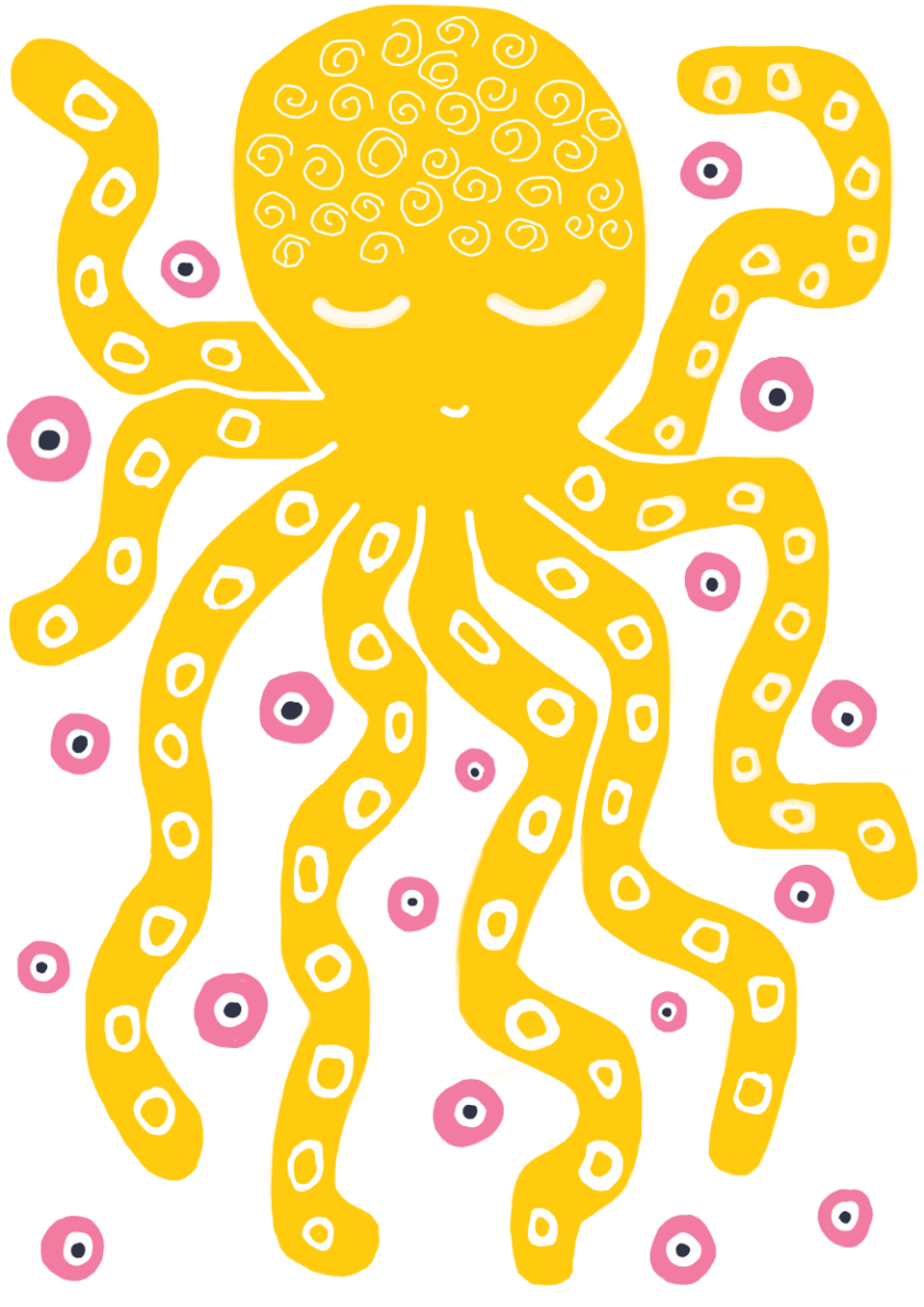 Yellow Octapodaki
