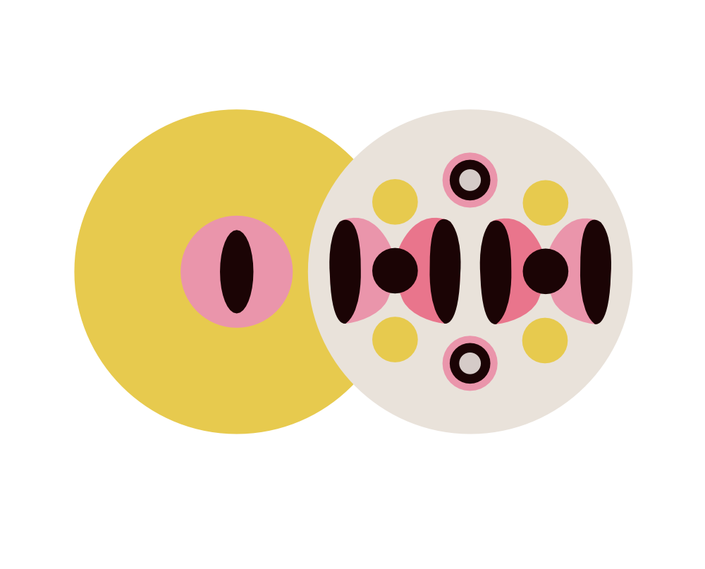 Pink Retro Lamp Motif 2