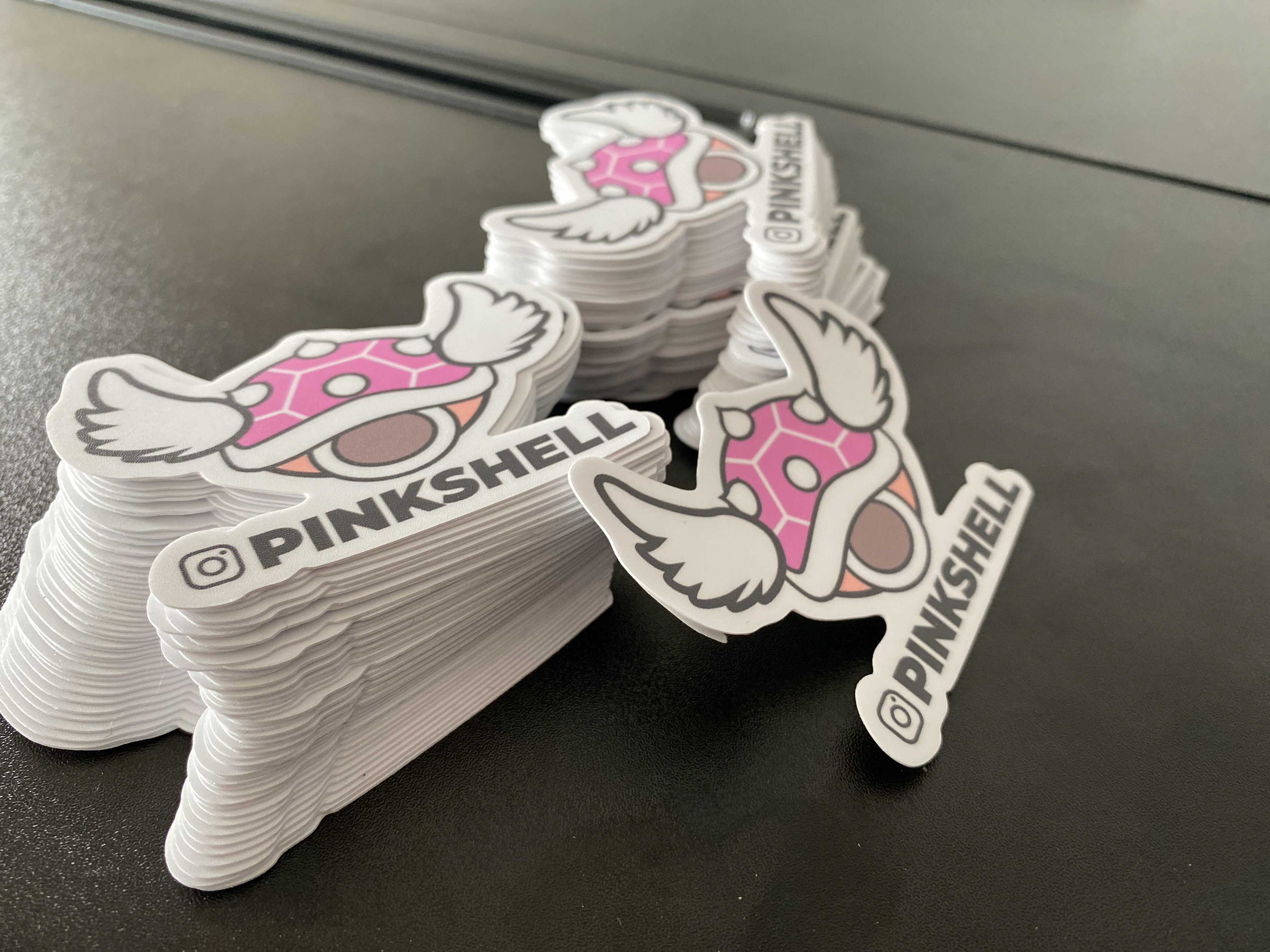 Branding Stickers Pinkshell, Tornto, ON