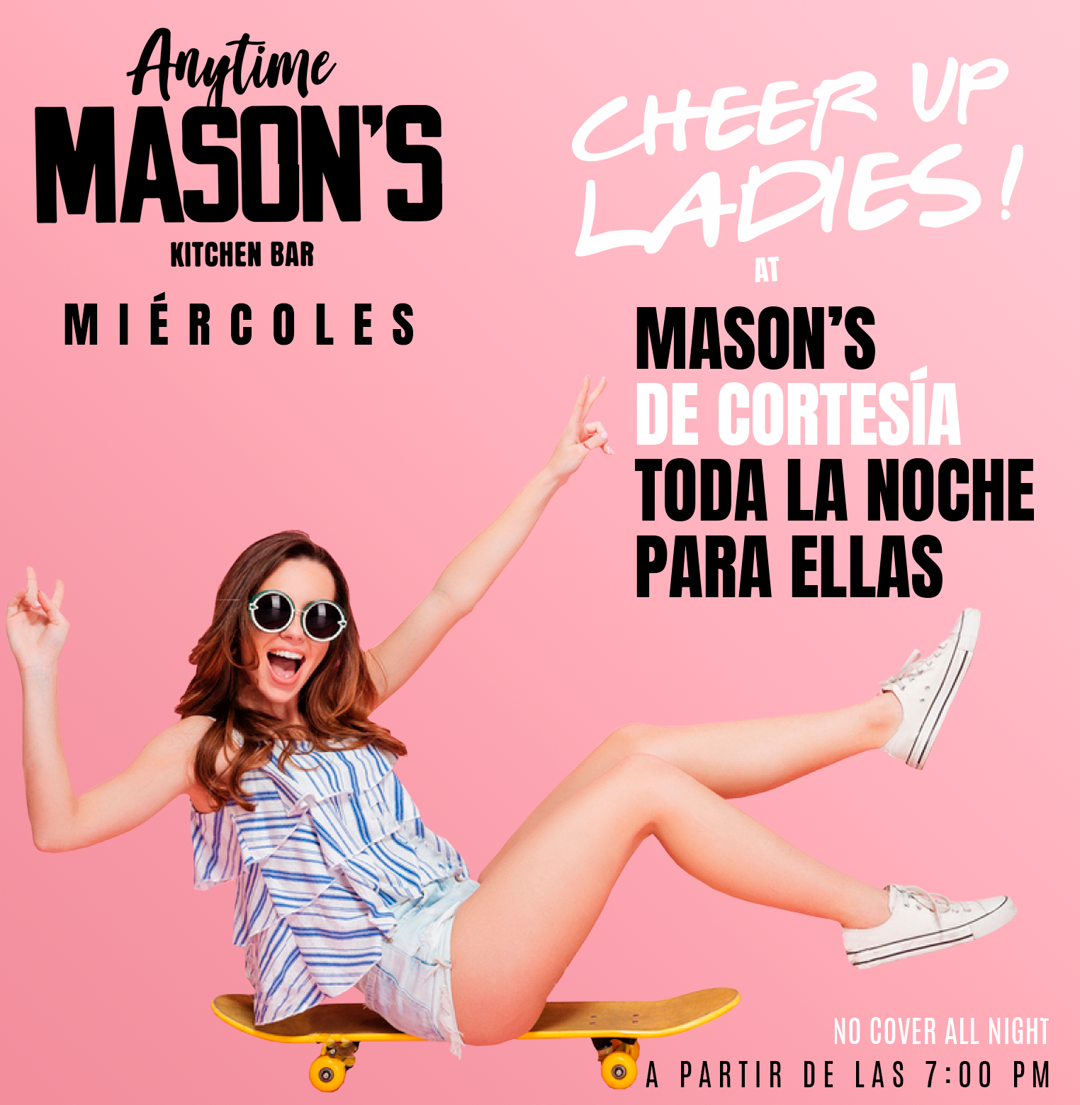 Social Media Campaign, Kitchen Bar Mason's, Veracruz MEX