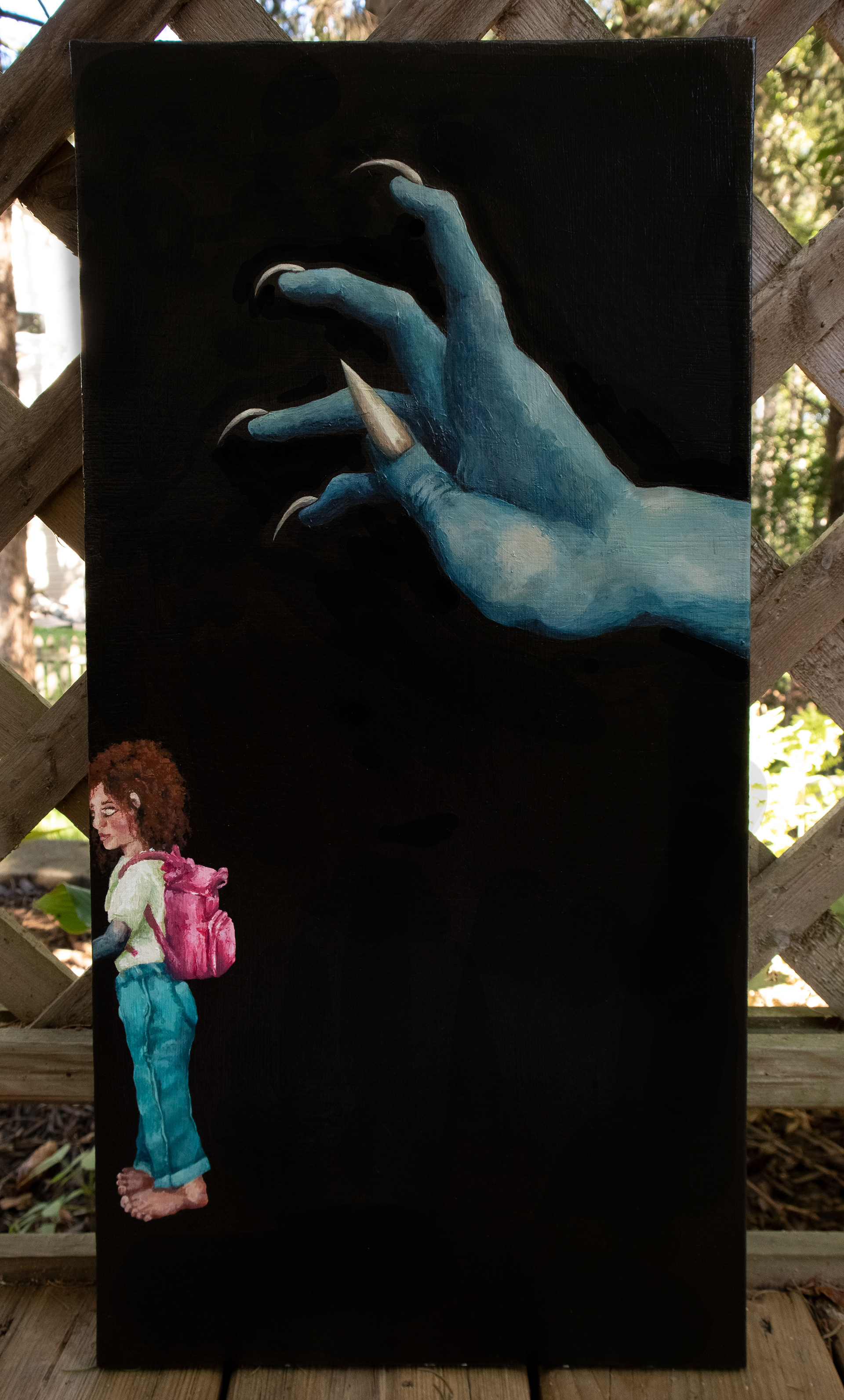 Untitled, Acrylic Painting, 2021