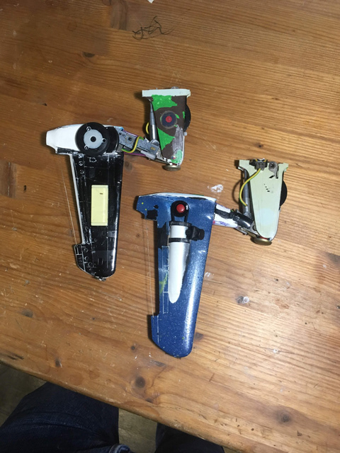 Final legs assembly