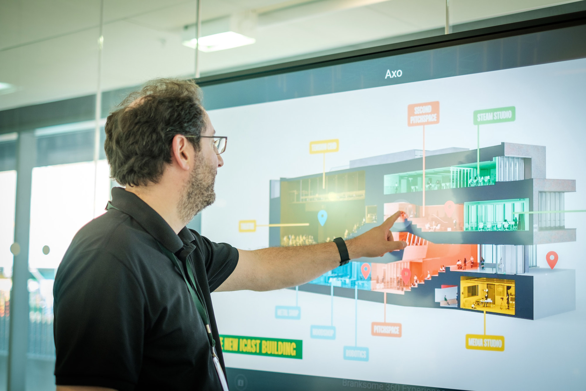 Touch Screen Virtual Tour