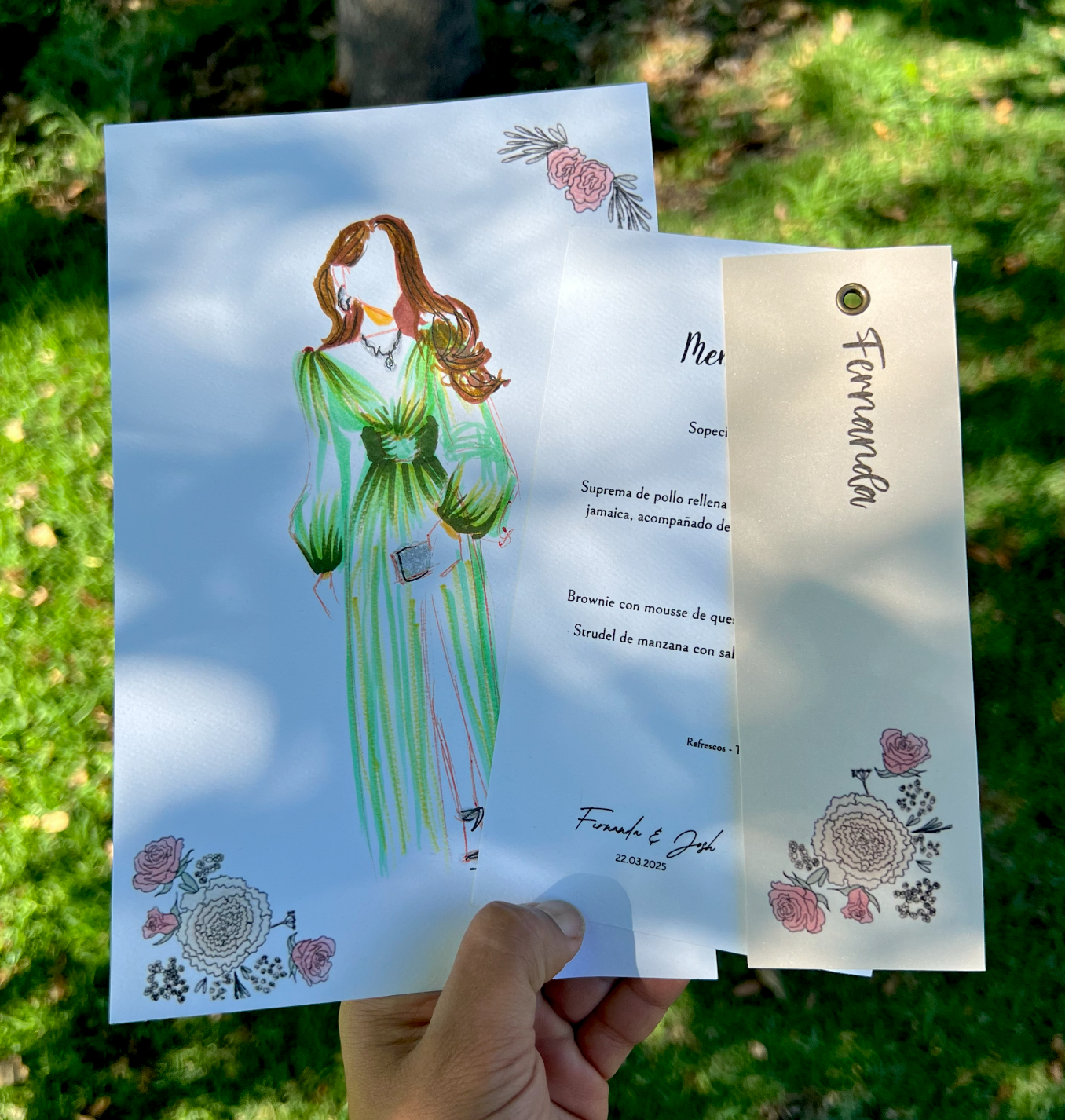 ilustración y papelería personalizada