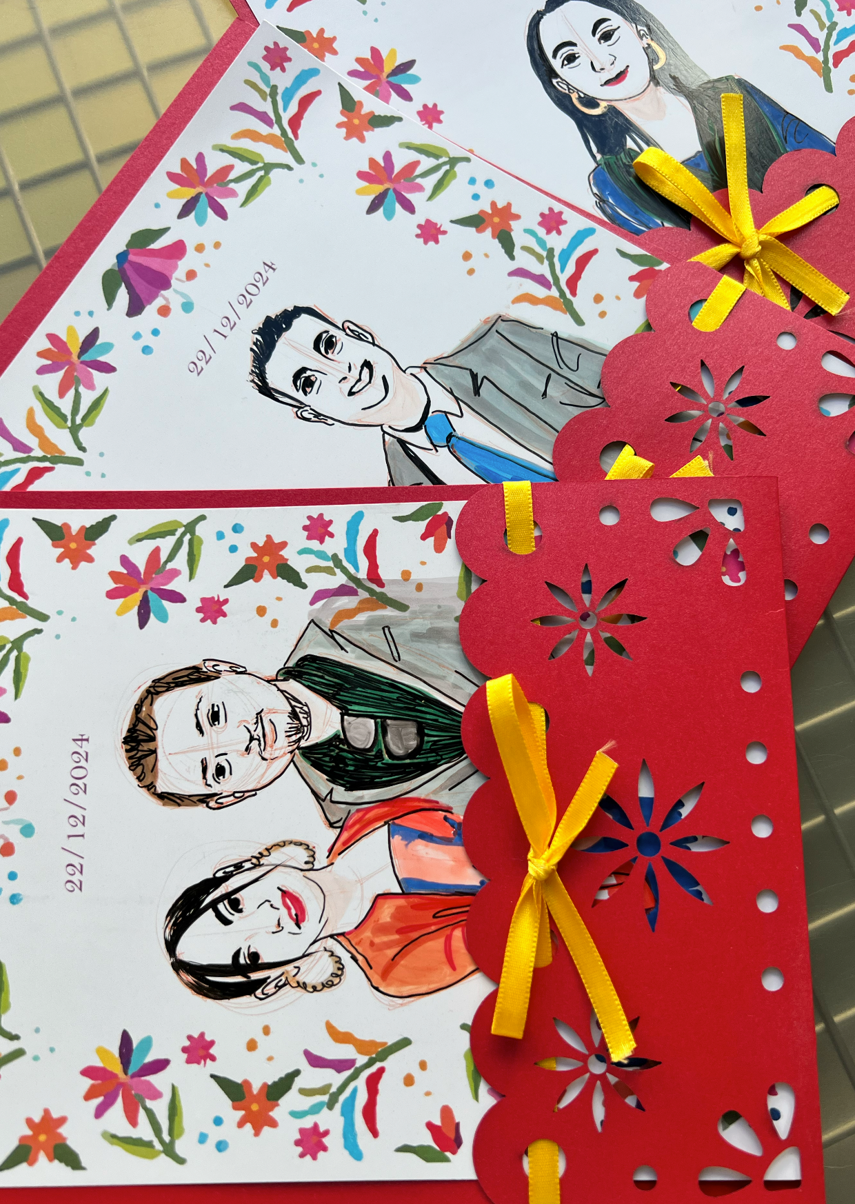 ilustración y papelería personalizada