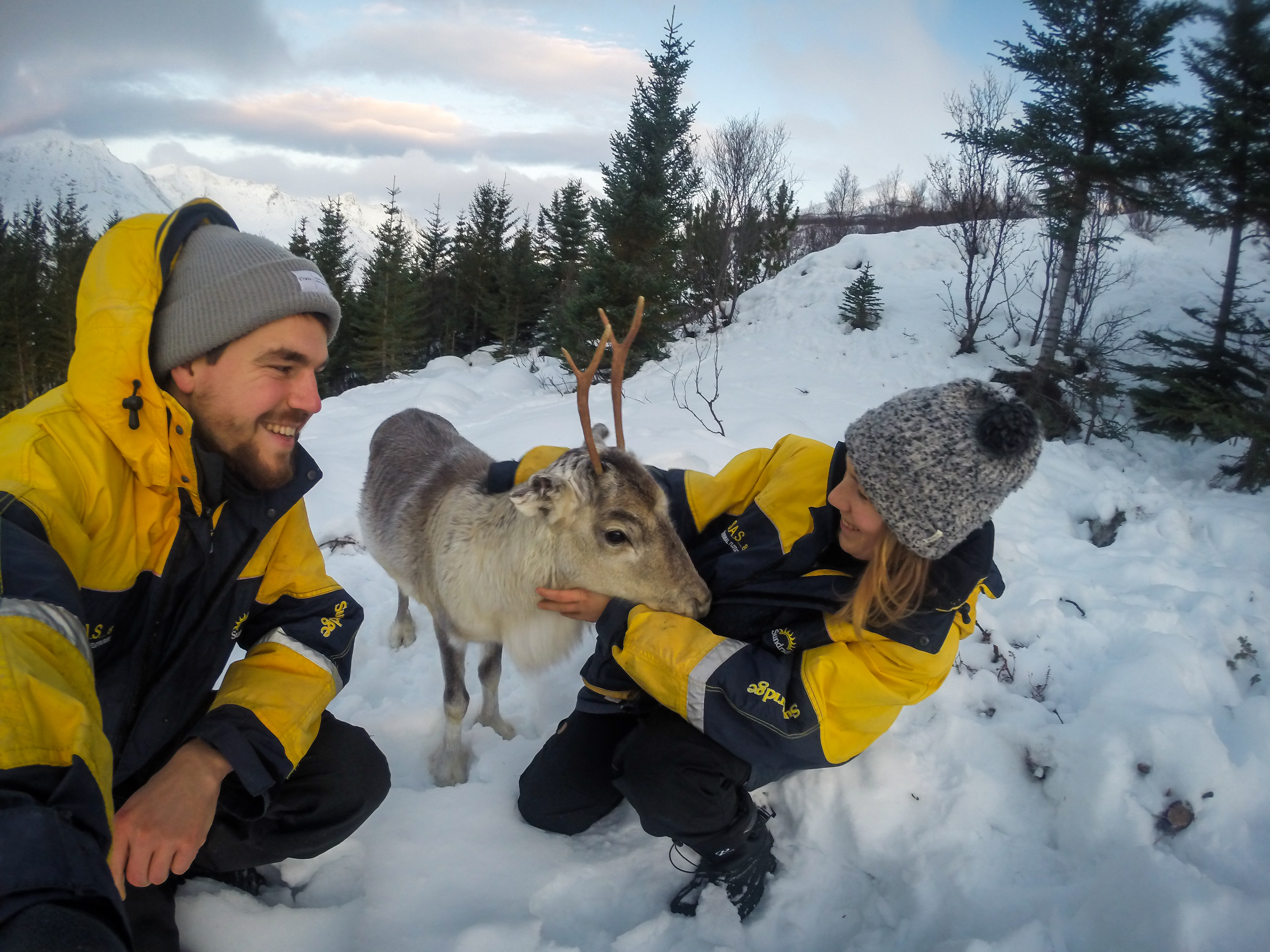 Seiland, Norway, with Unni the Reindeer
