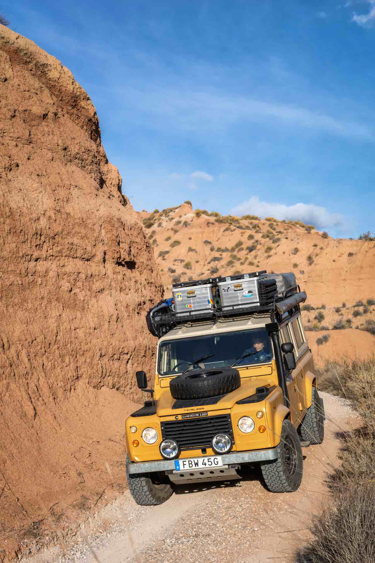 Off-road in Gorafe Desert