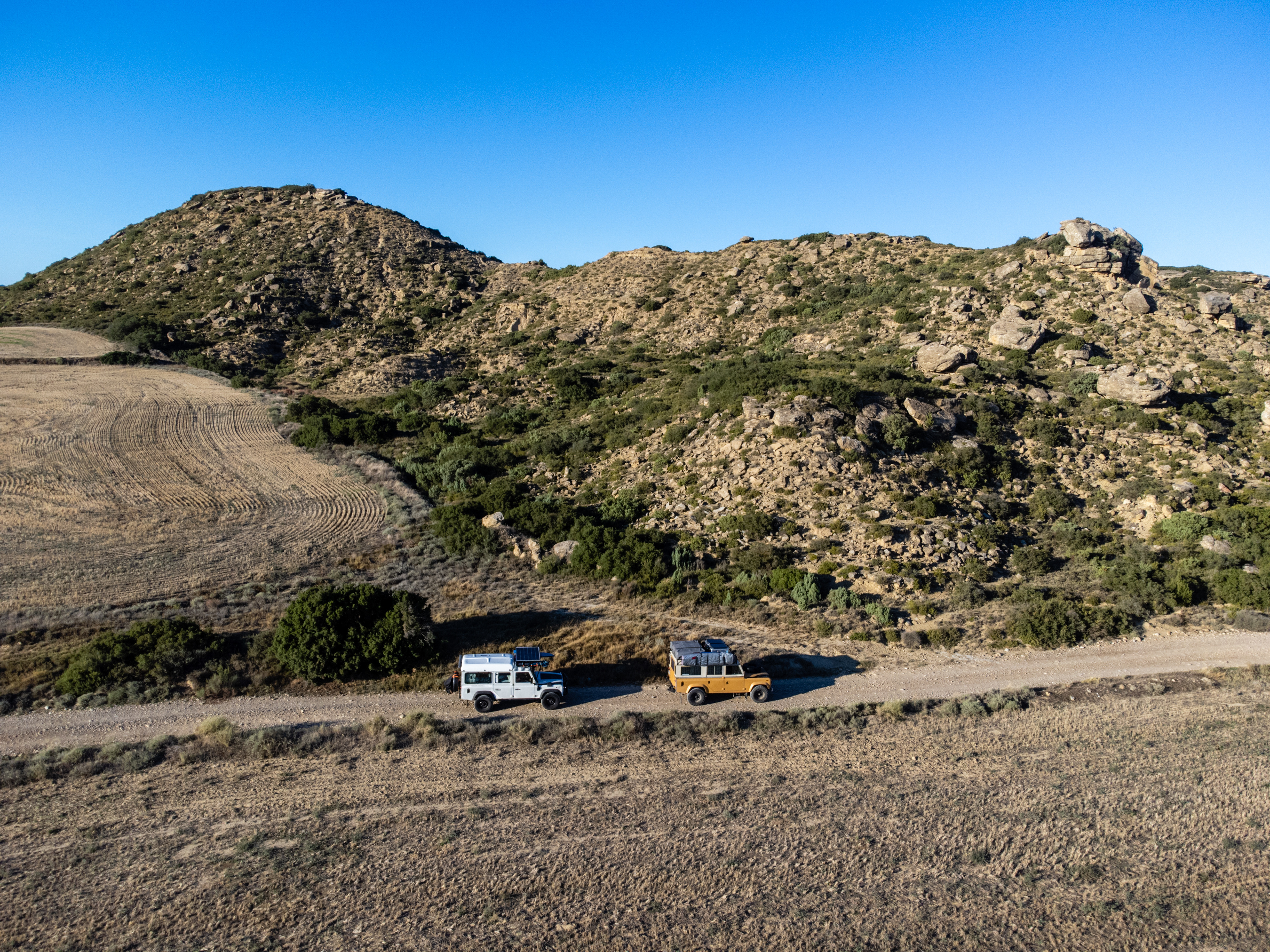 Defender convoy