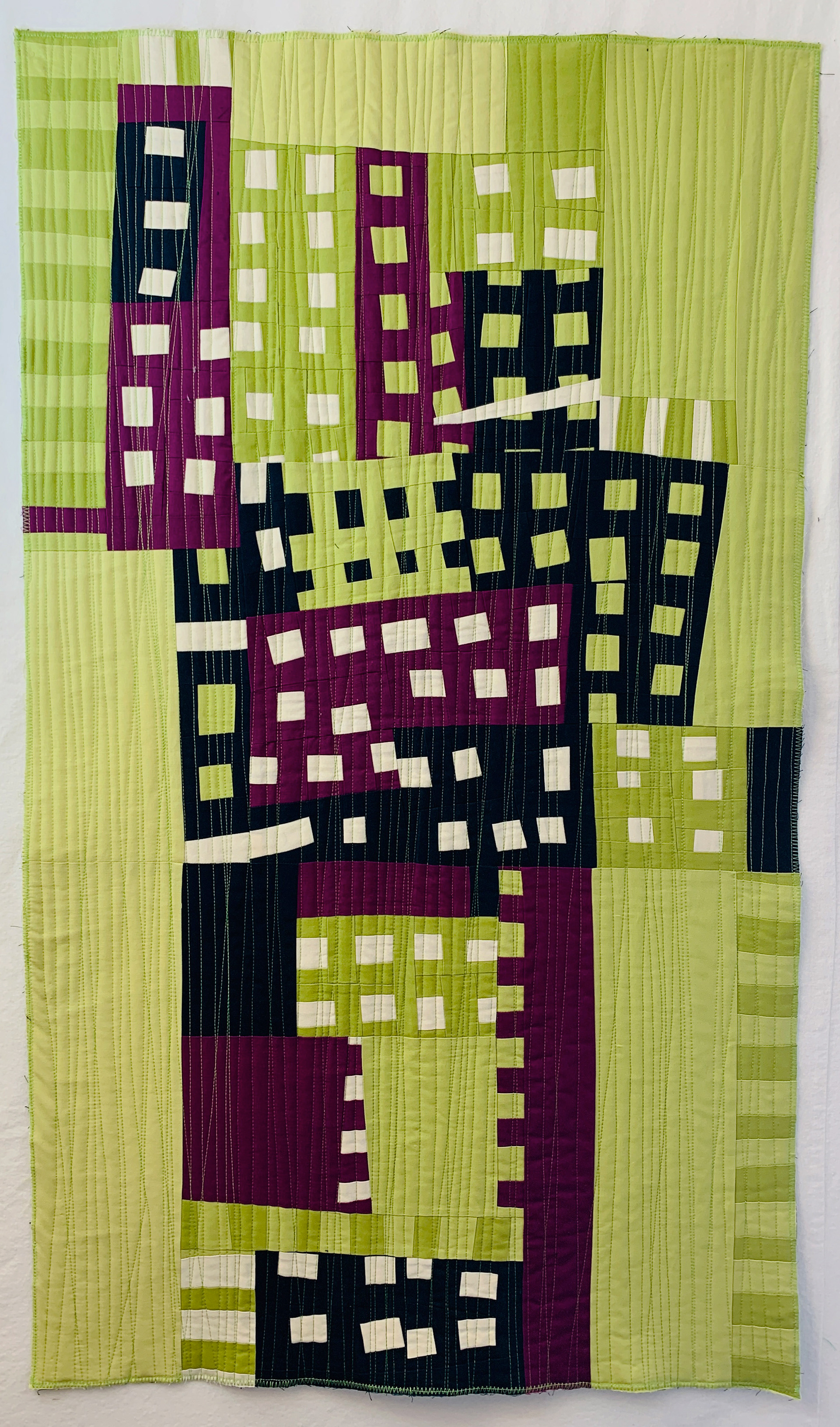 "Compartments #31"   42" x 25" (Not for Sale)