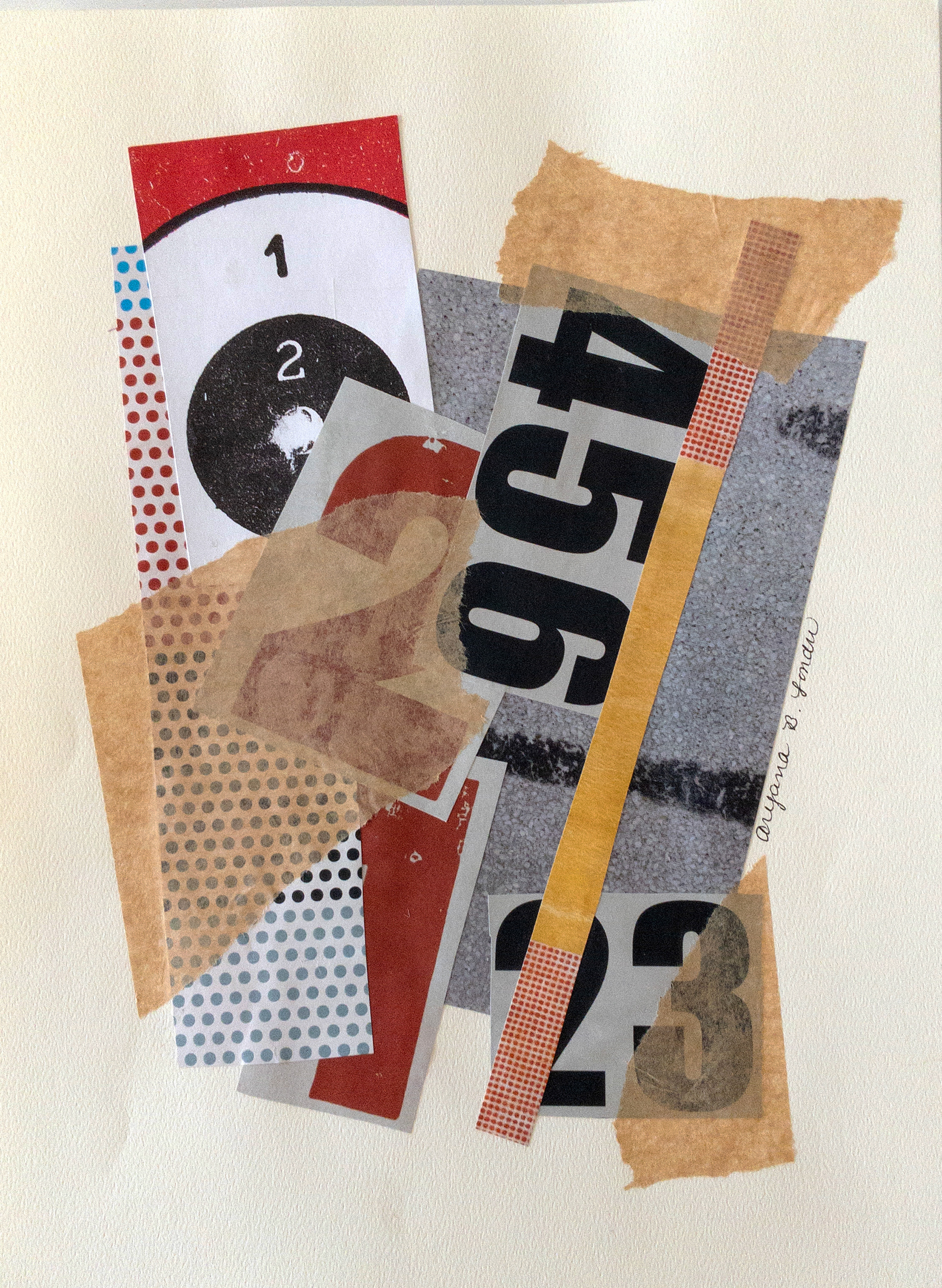 "Halfway Down The Road" 12" x 9"