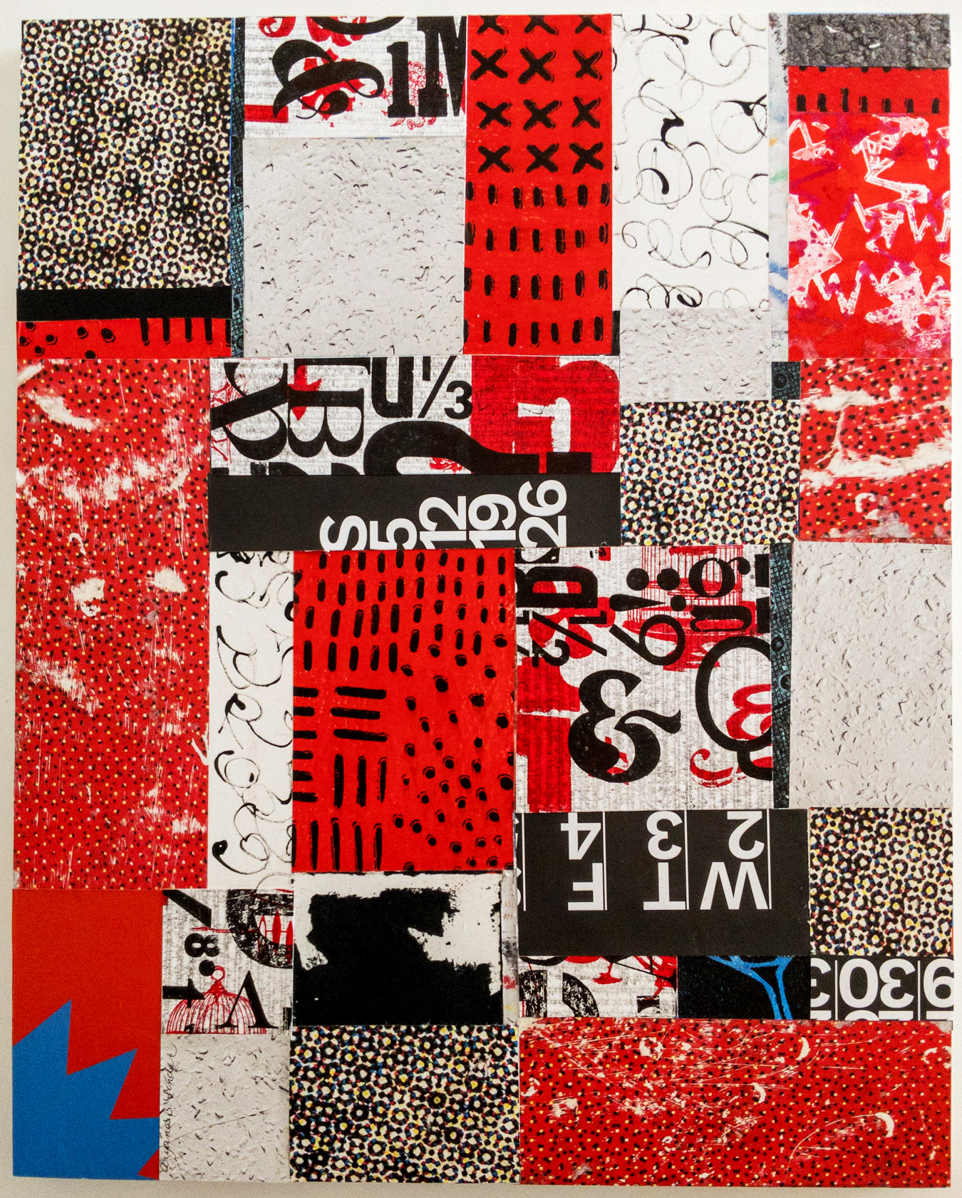 "Crossing the Line" 20" x 16" on cradled board