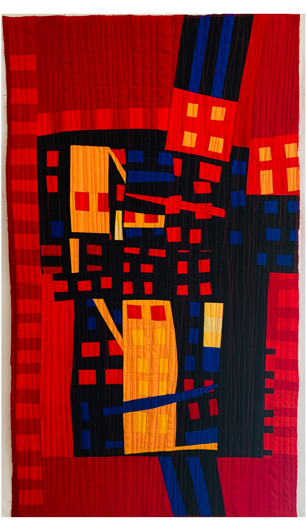 "Compartments #30"  41"x 24"