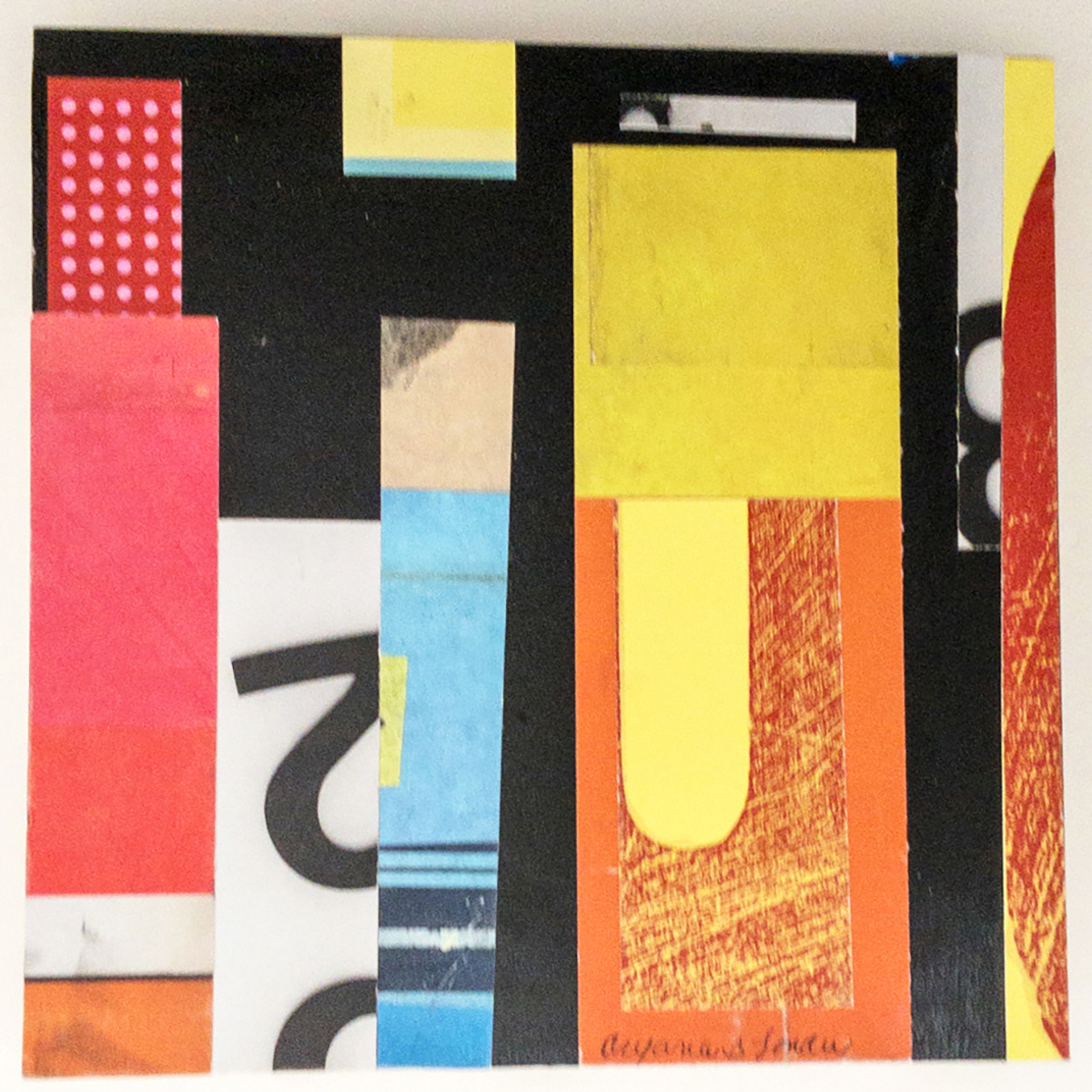 "Walking to the Light2"  6" x 6"