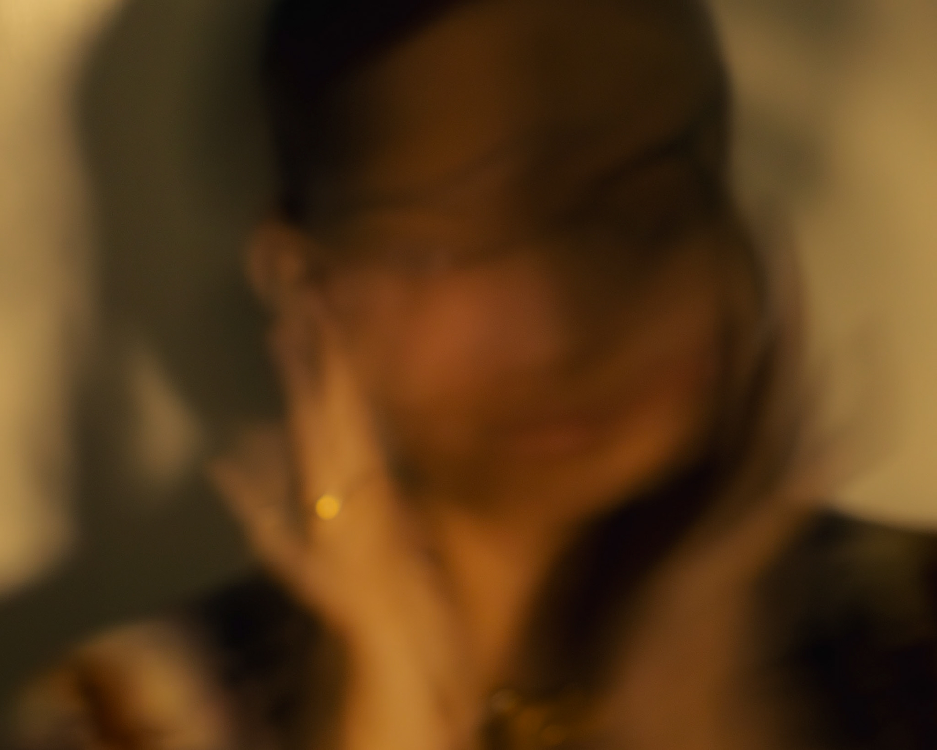 1/3 of a creative self portrait series I took one night.