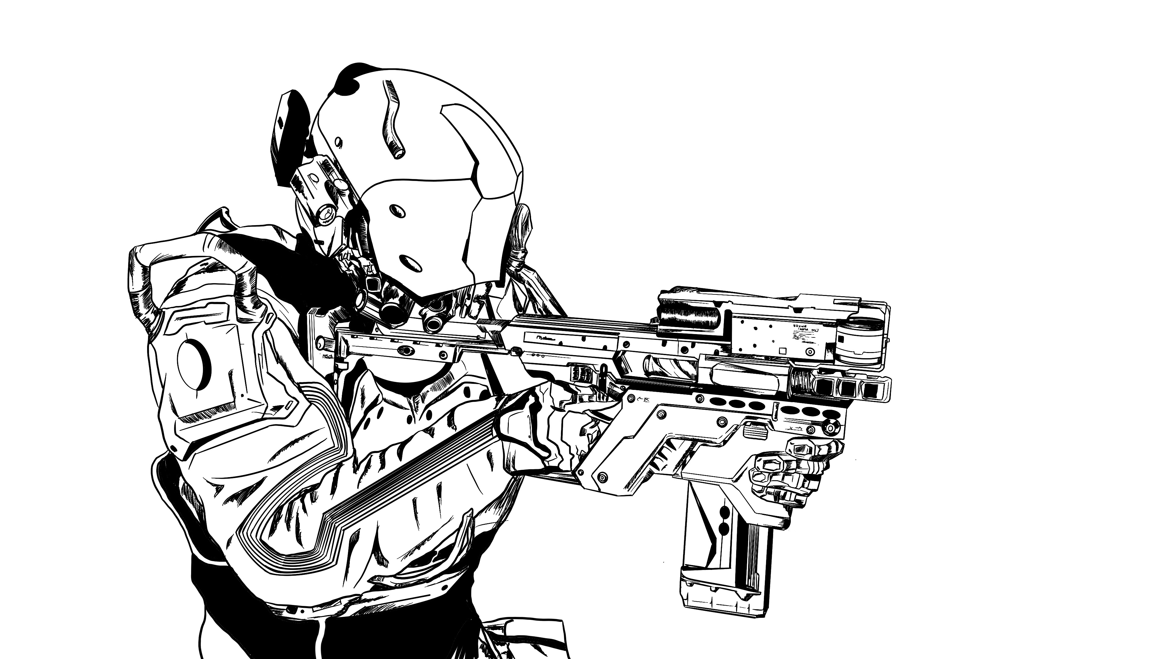 Cyberpunk 2077 Assault Concept