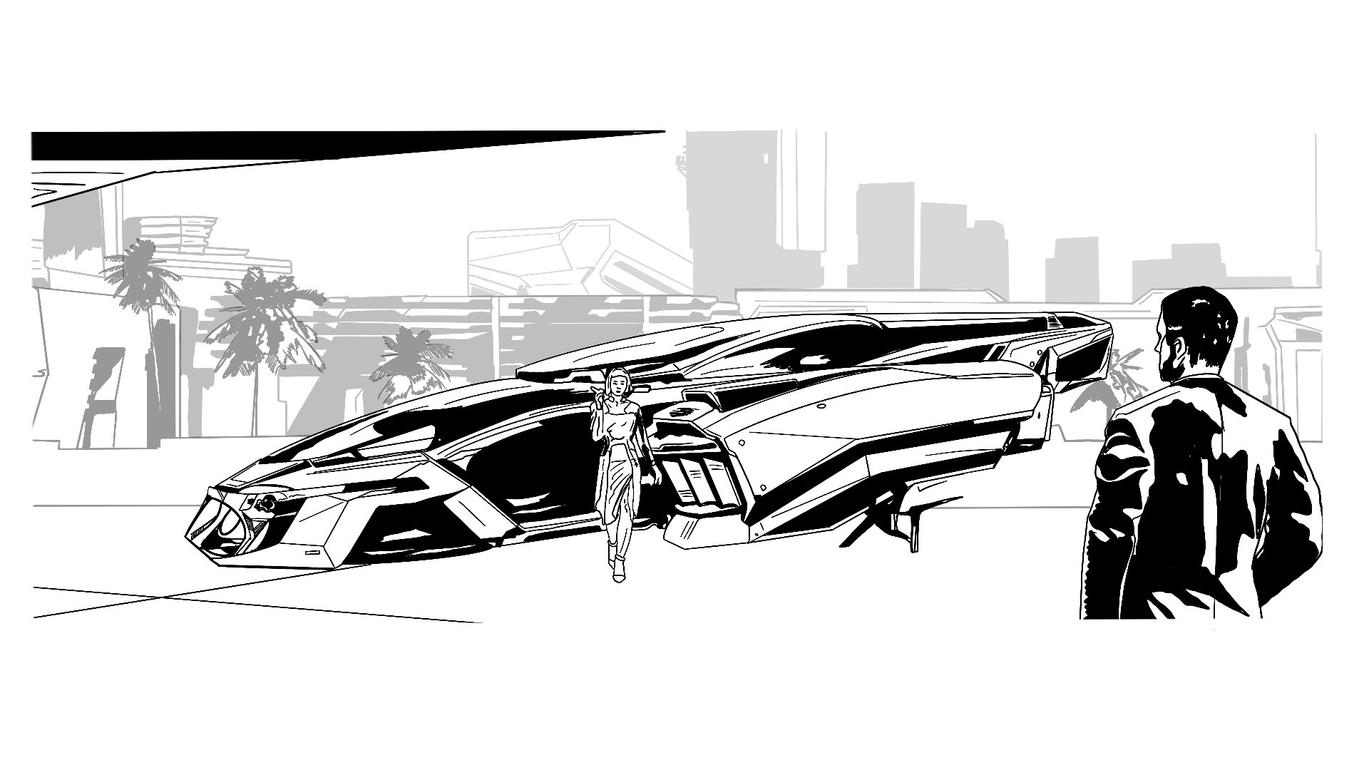 Cyberpunk 2077 High Society Concept