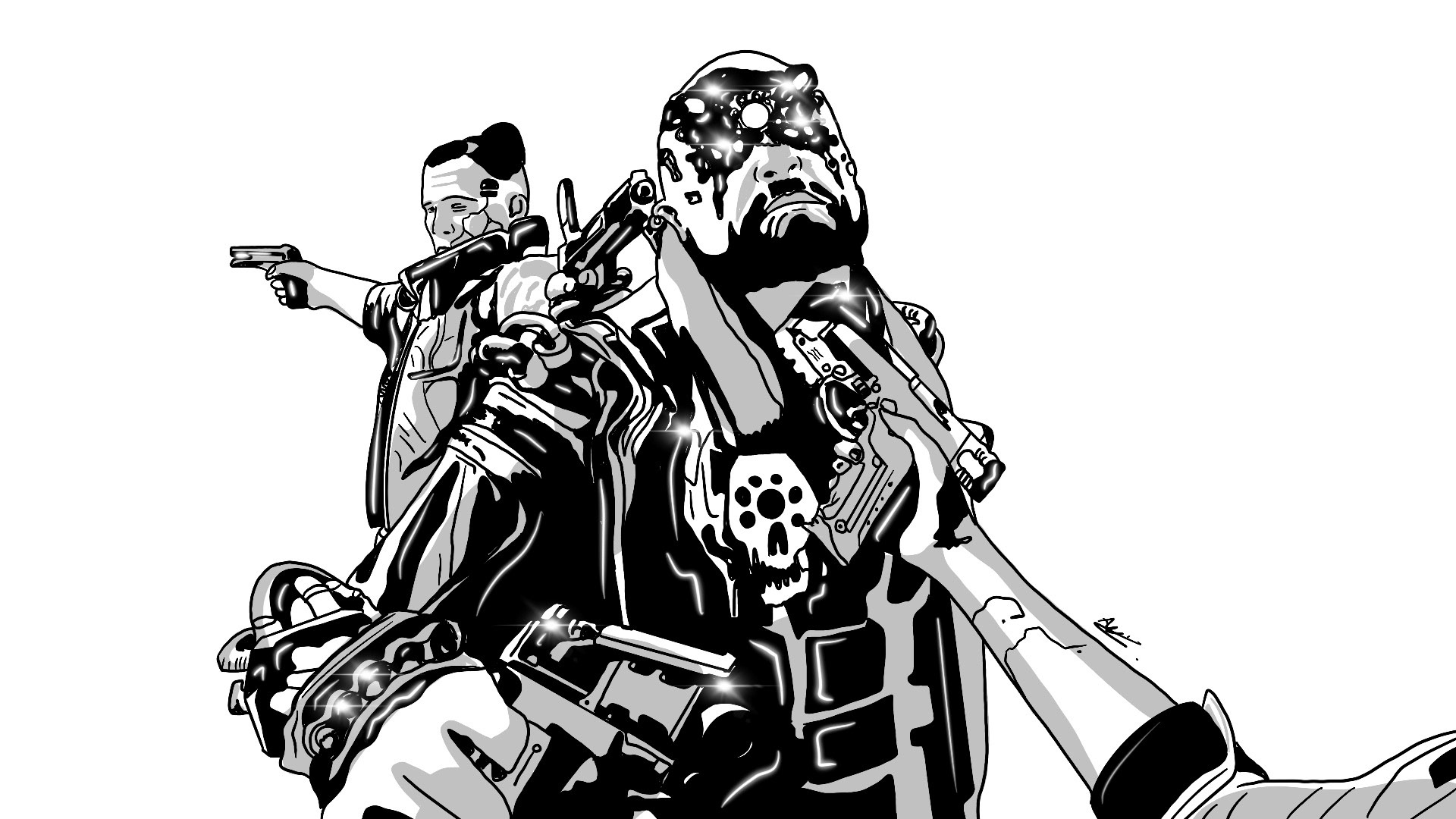 The Stand Off - Cyberpunk 2077 Concept Design & Fan Art